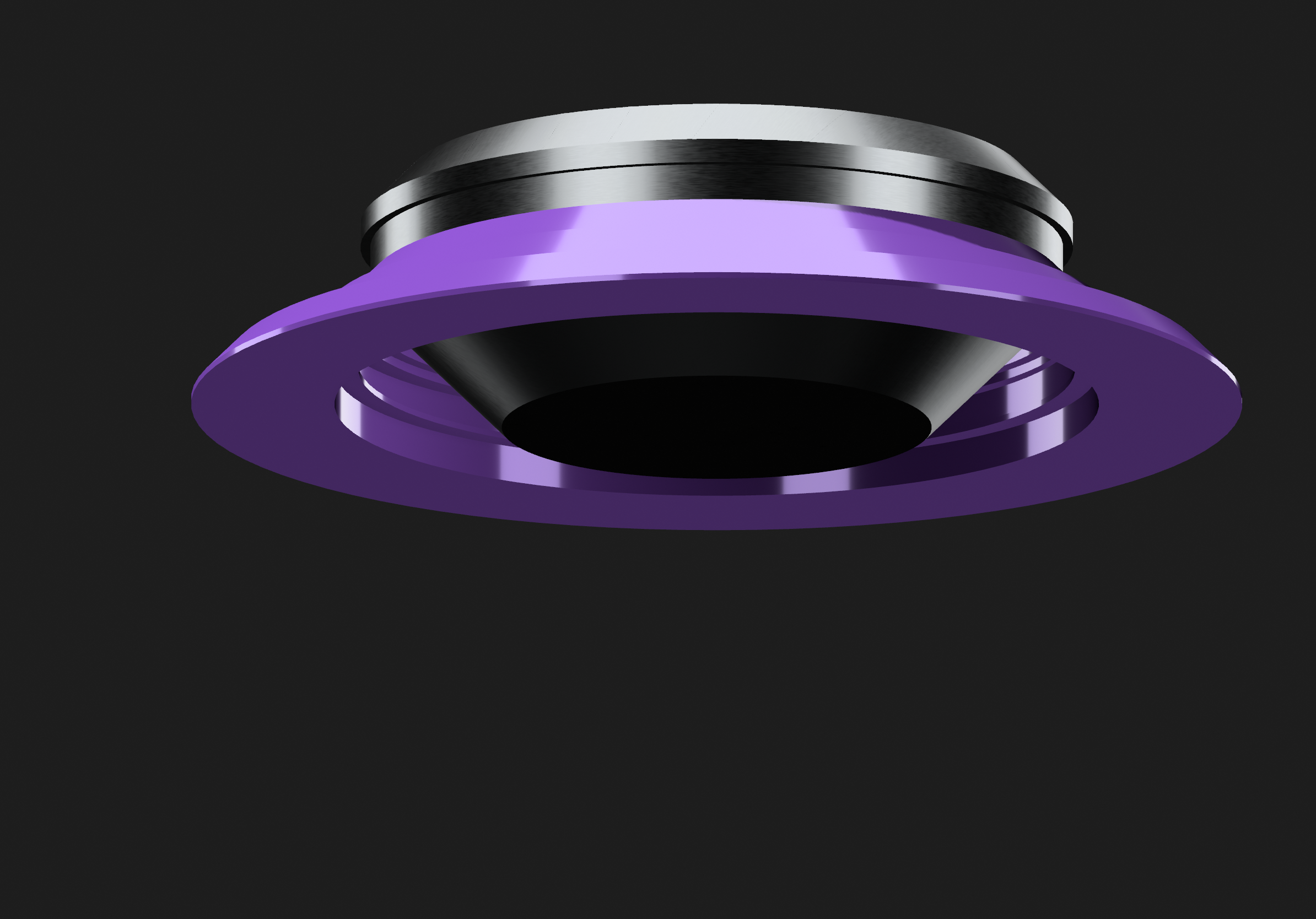 Futuristic Urban Asset Street Lamp