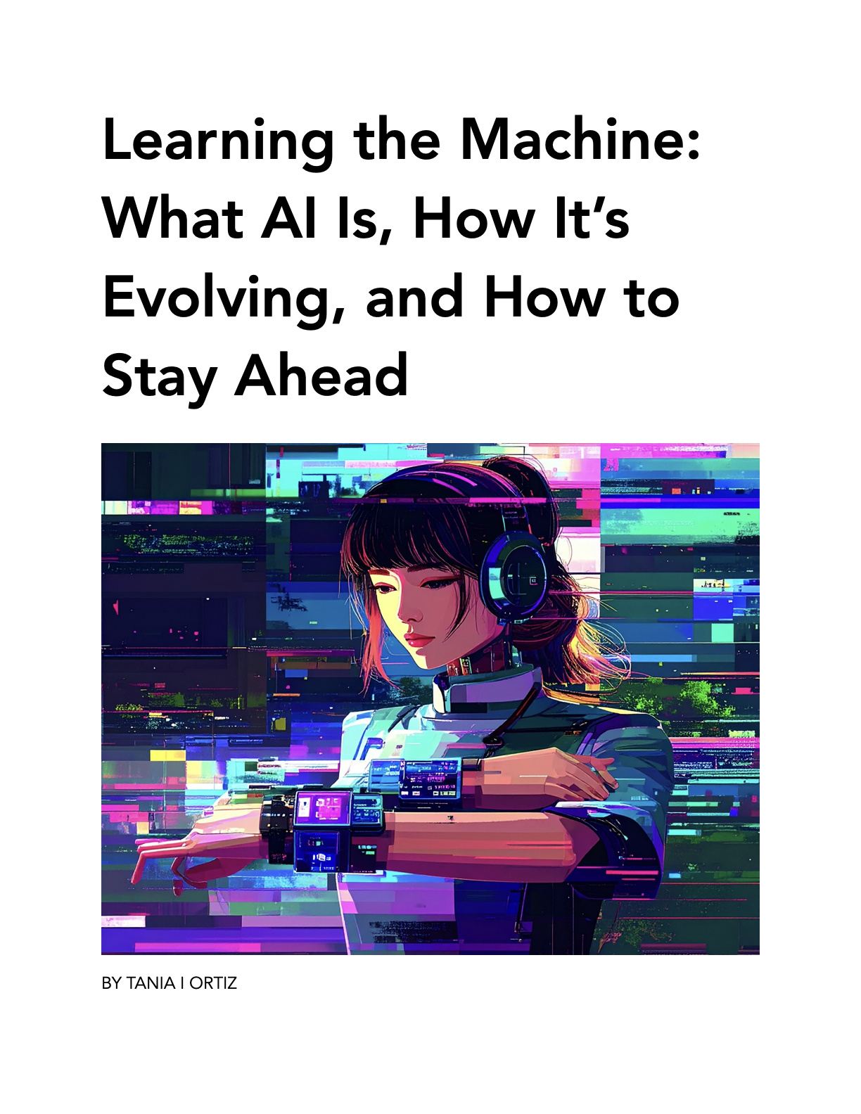 Learn the Machine: