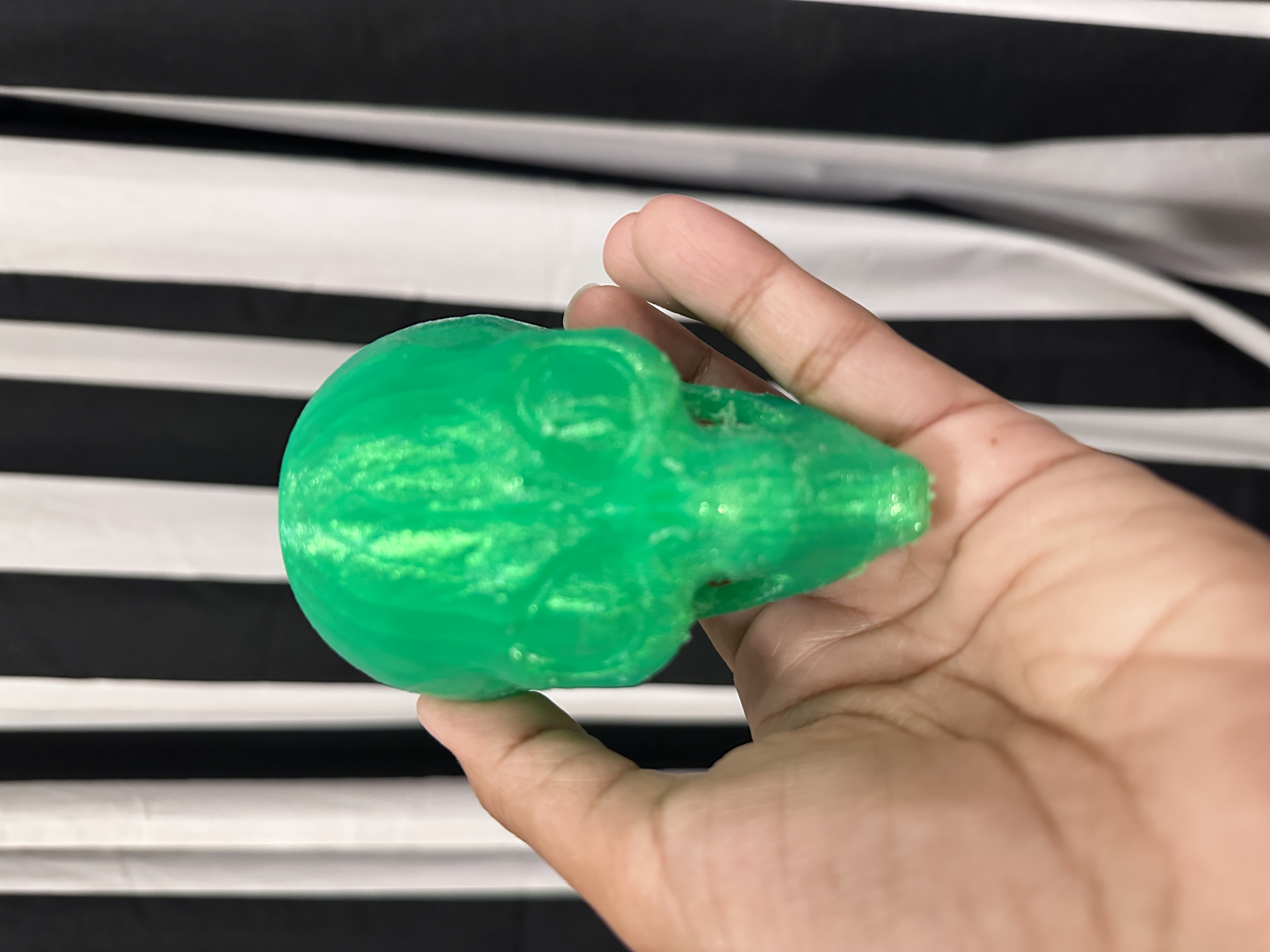 Ethereal Echoes Alien Skull 3D Printable STL