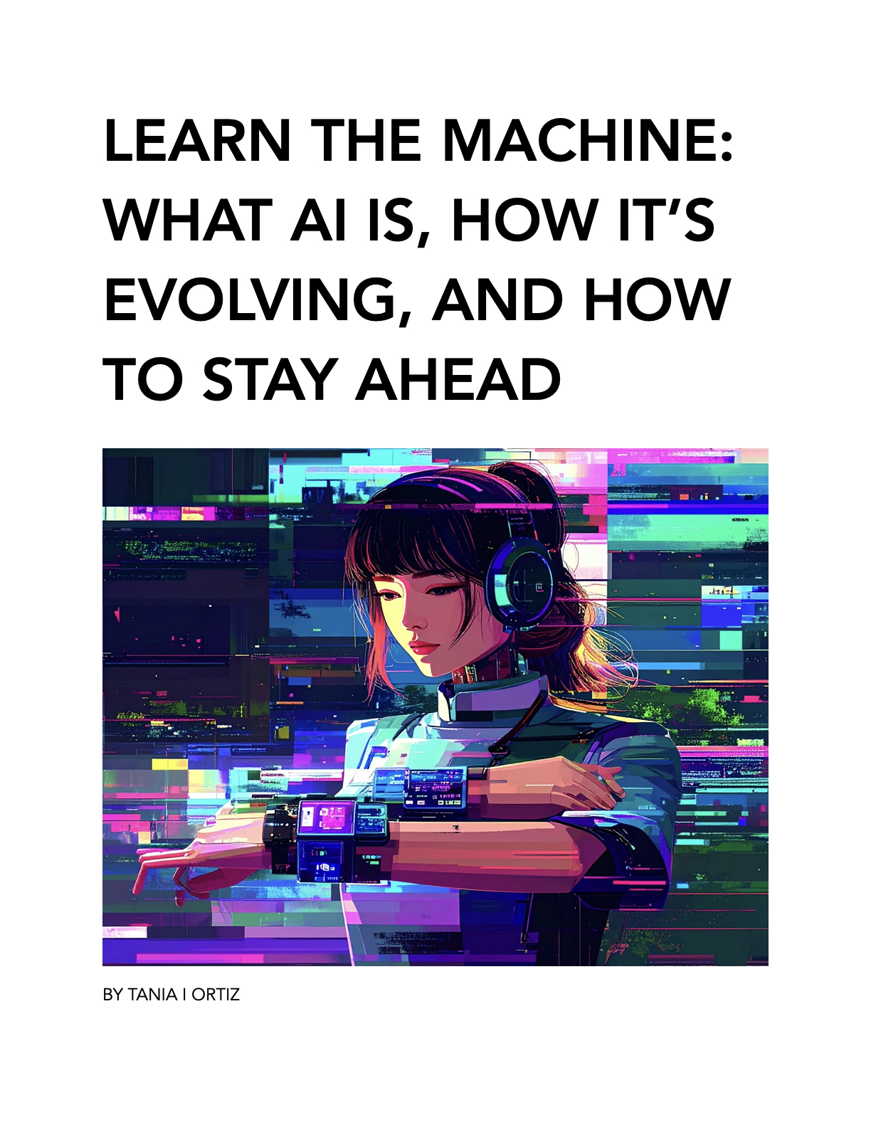 Learn the Machine: