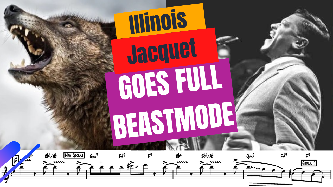 "Flyin Home" Illinois Jacquet LIVE 1949 Premium Transcription