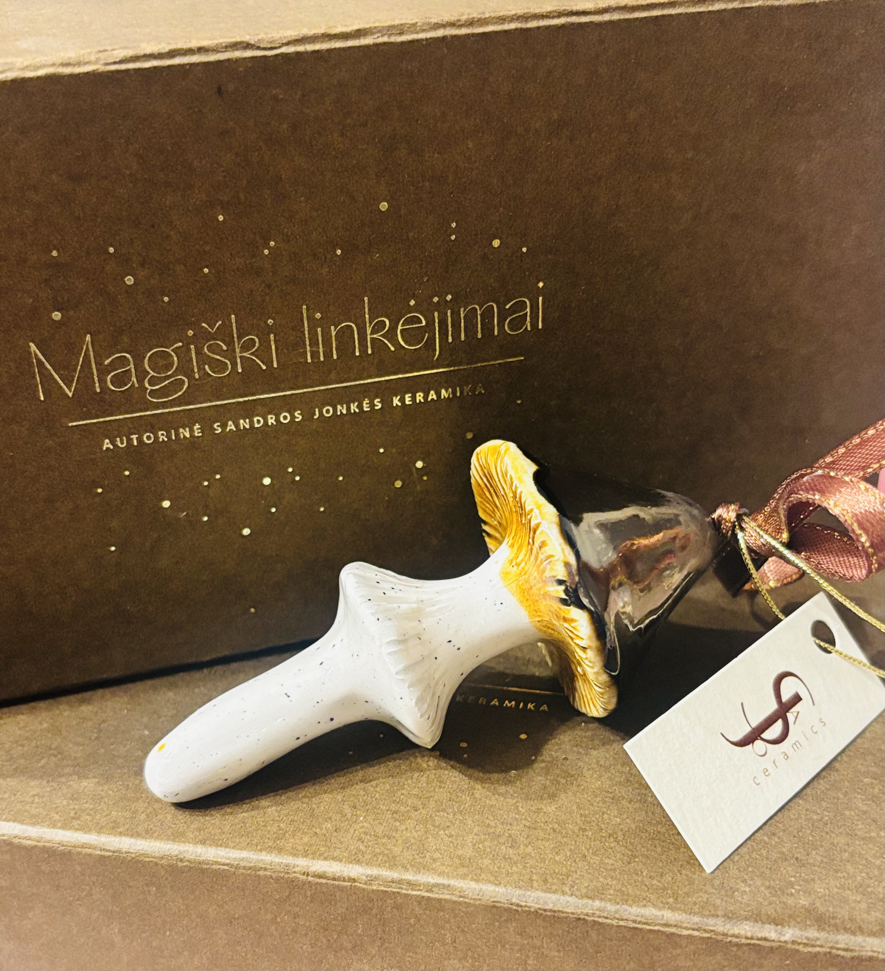 Pakabinama dekoracija "Klestėjimo grybas"