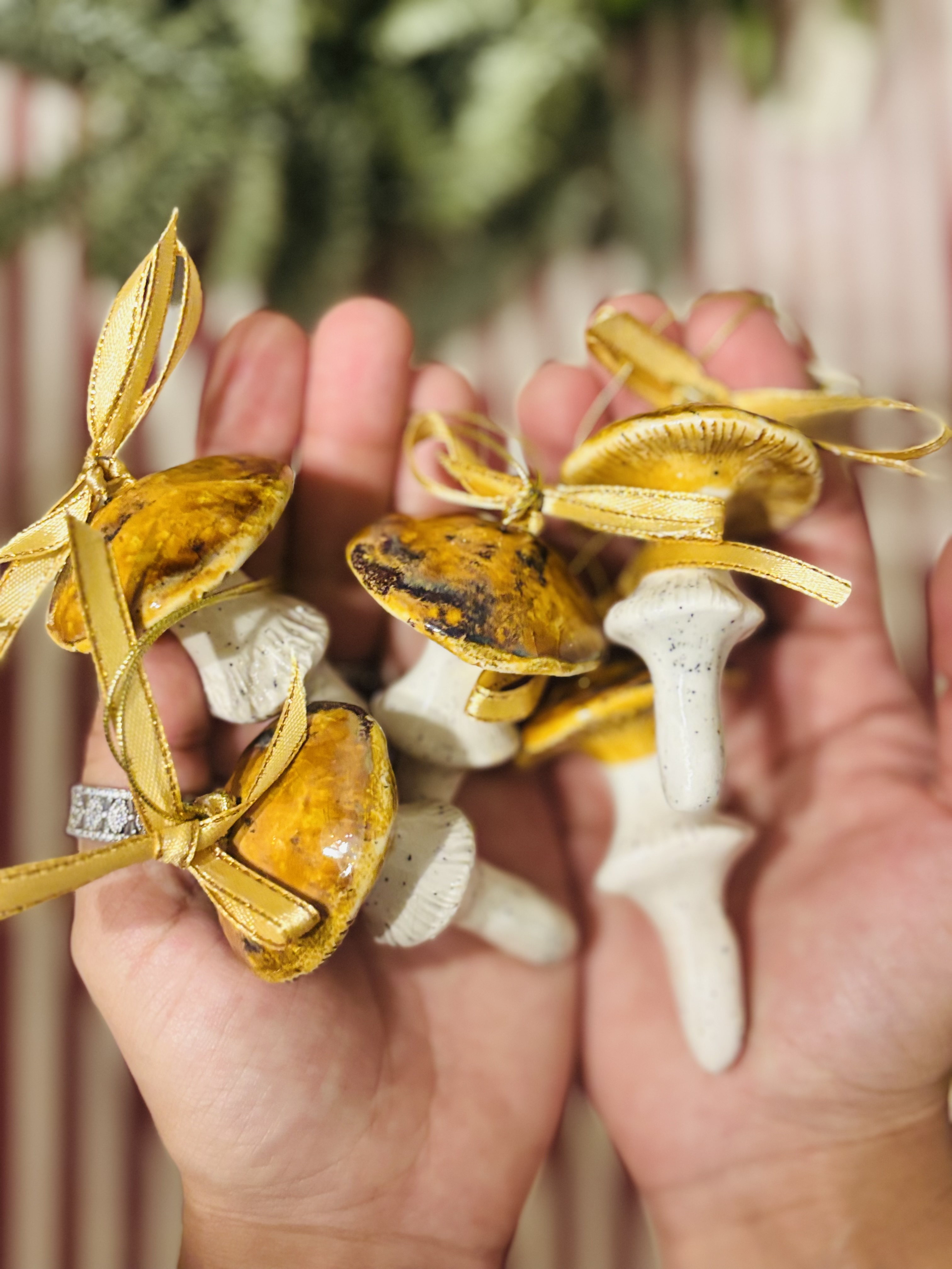 Pakabinama dekoracija "Klestėjimo grybas" Musmirytės