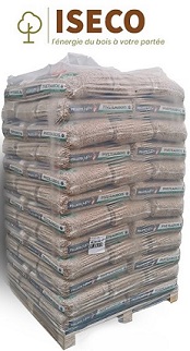 Palette de Pellets HP+ Piveteaubois 15 kgs EN LIVRAISON