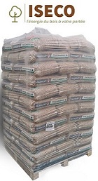 Palette de Pellets HP+ Piveteaubois 15 kgs en RETRAIT 24H