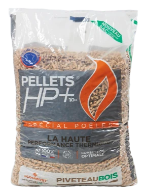 Palette de Pellets HP+ 10 kgs Piveteaubois en LIVRAISON