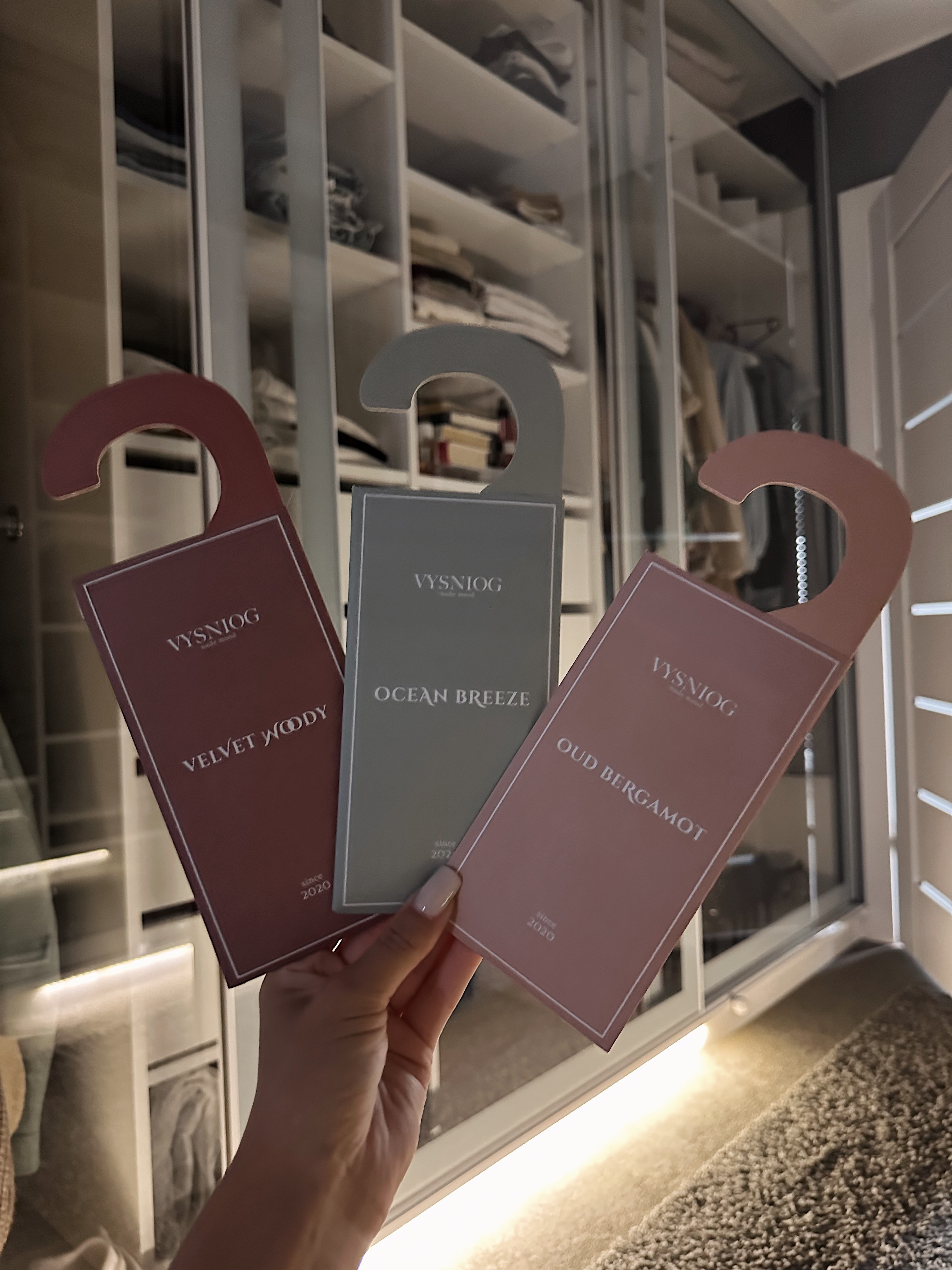 3 x WARDROBE PERFUMES