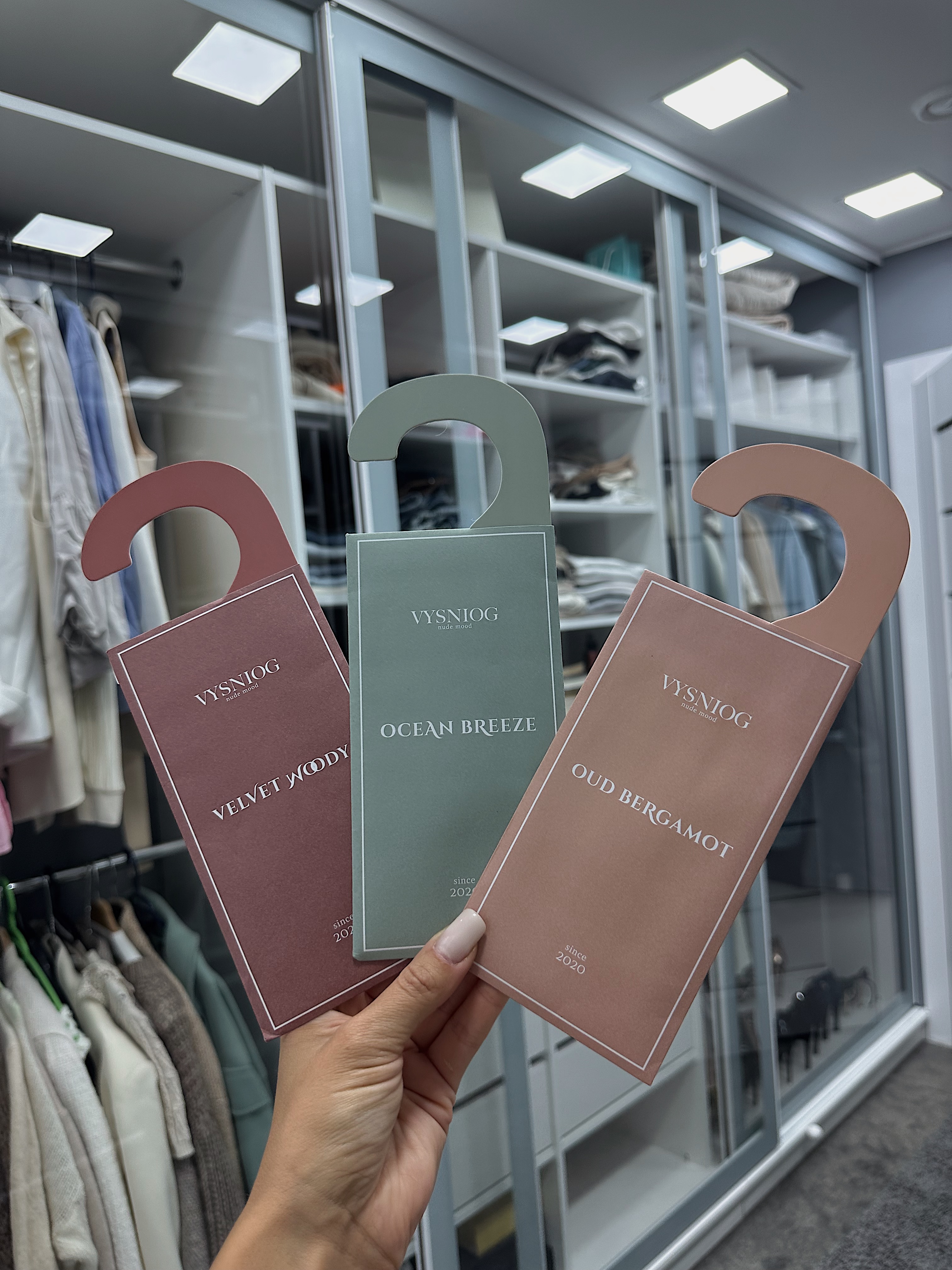 3 x WARDROBE PERFUMES