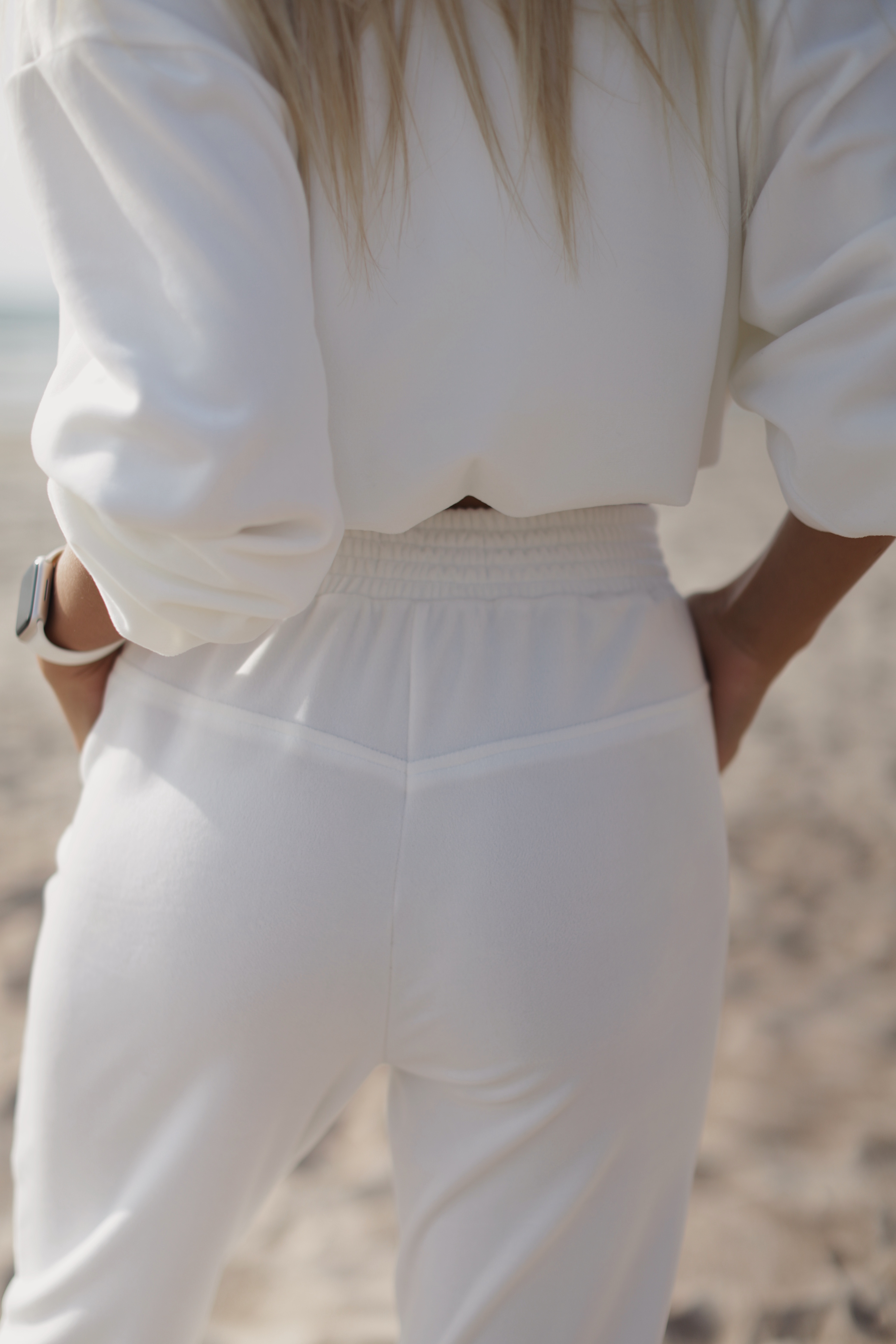 Off - White Lounge Set narrow pants