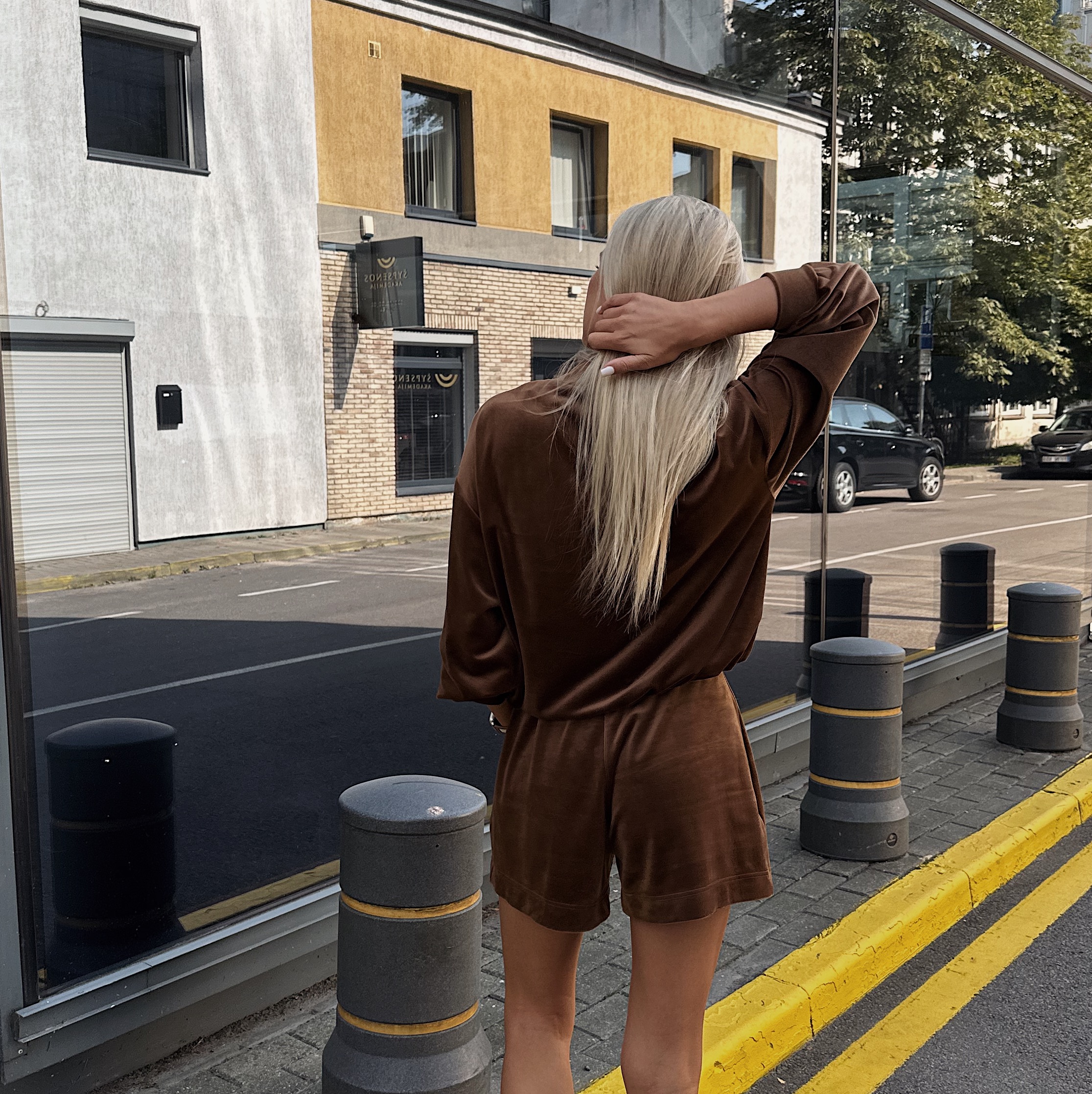 Chocolate Set with Shorts