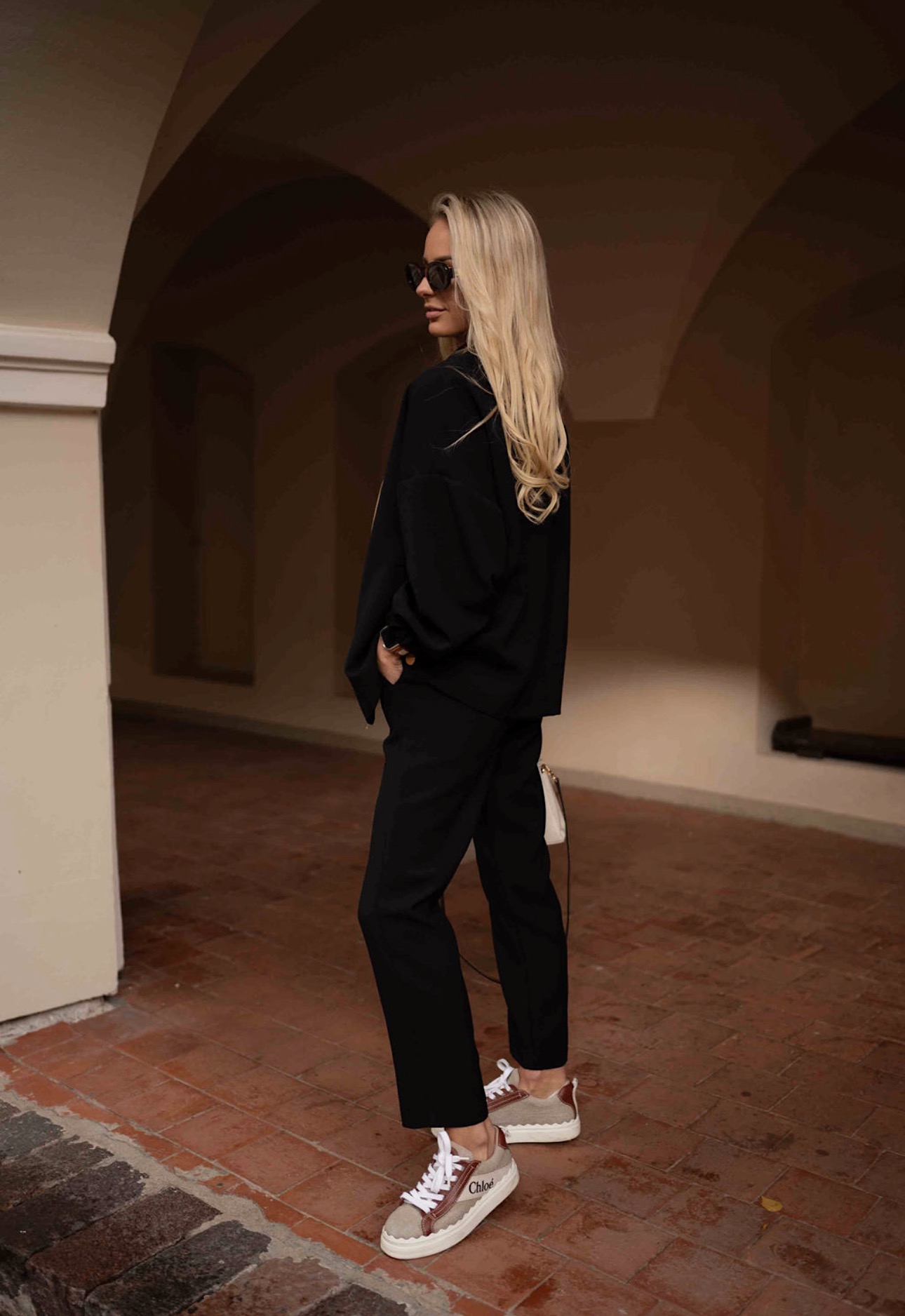 Classic Minimal Black Suit