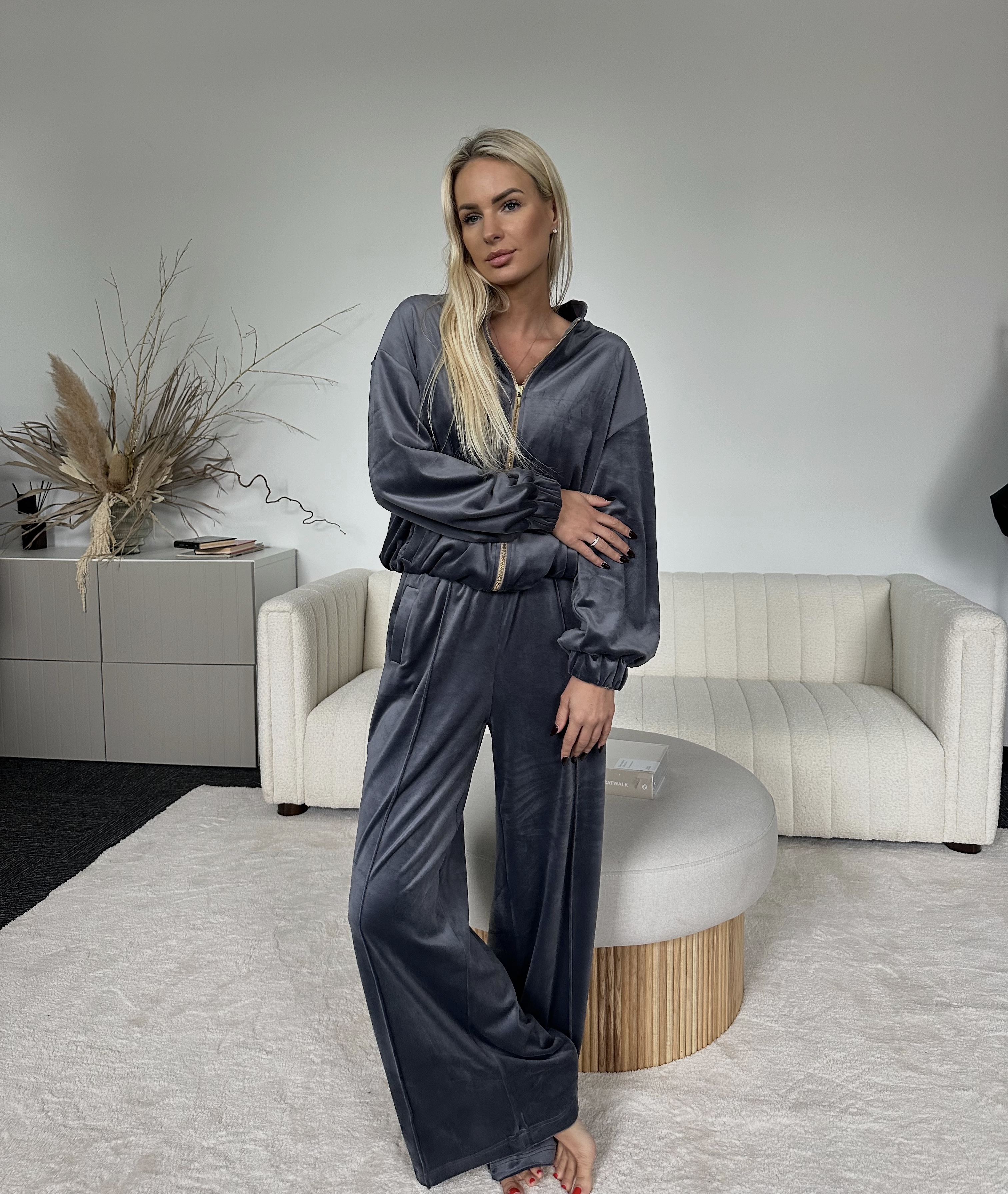 Dark Grey Lounge Set