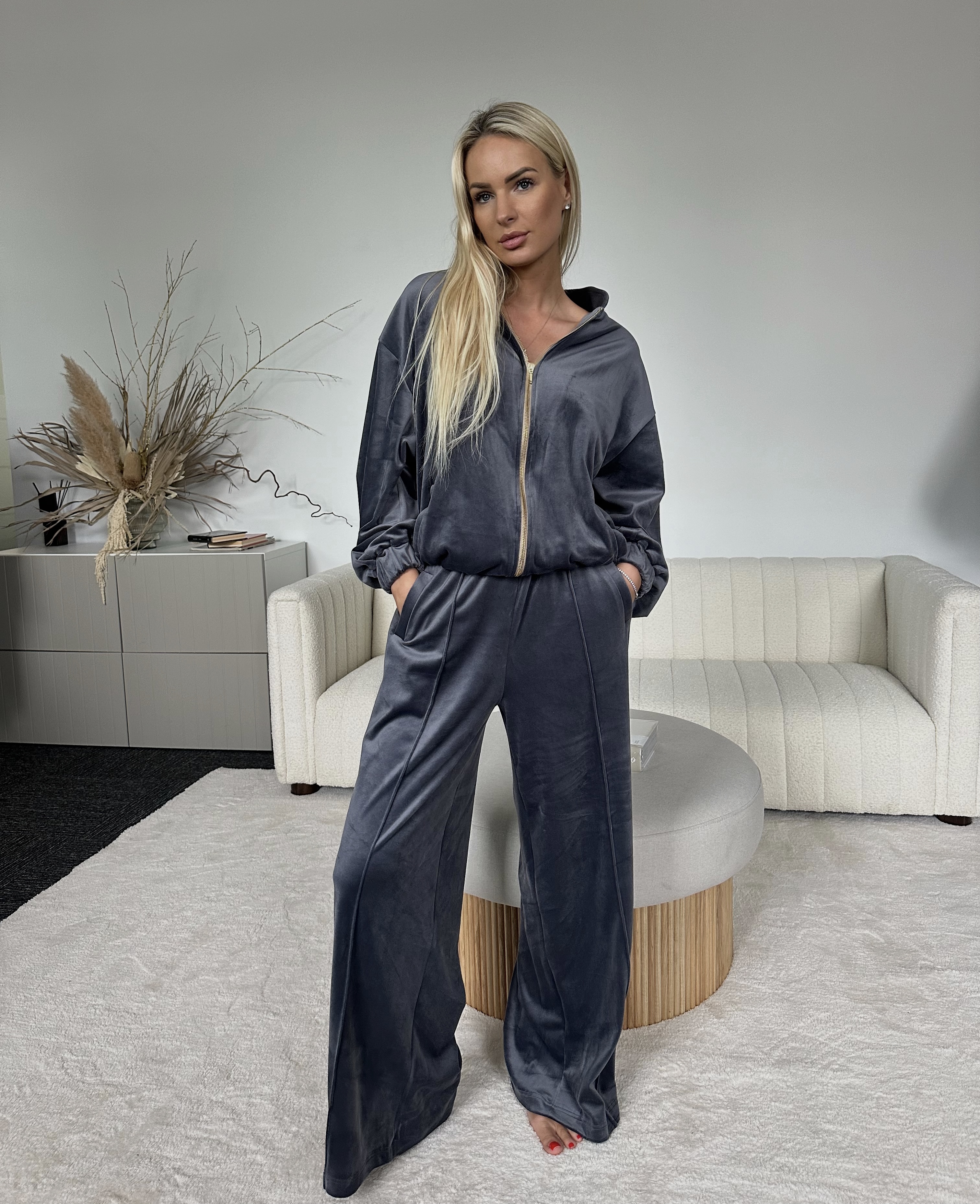 Dark Grey Lounge Set