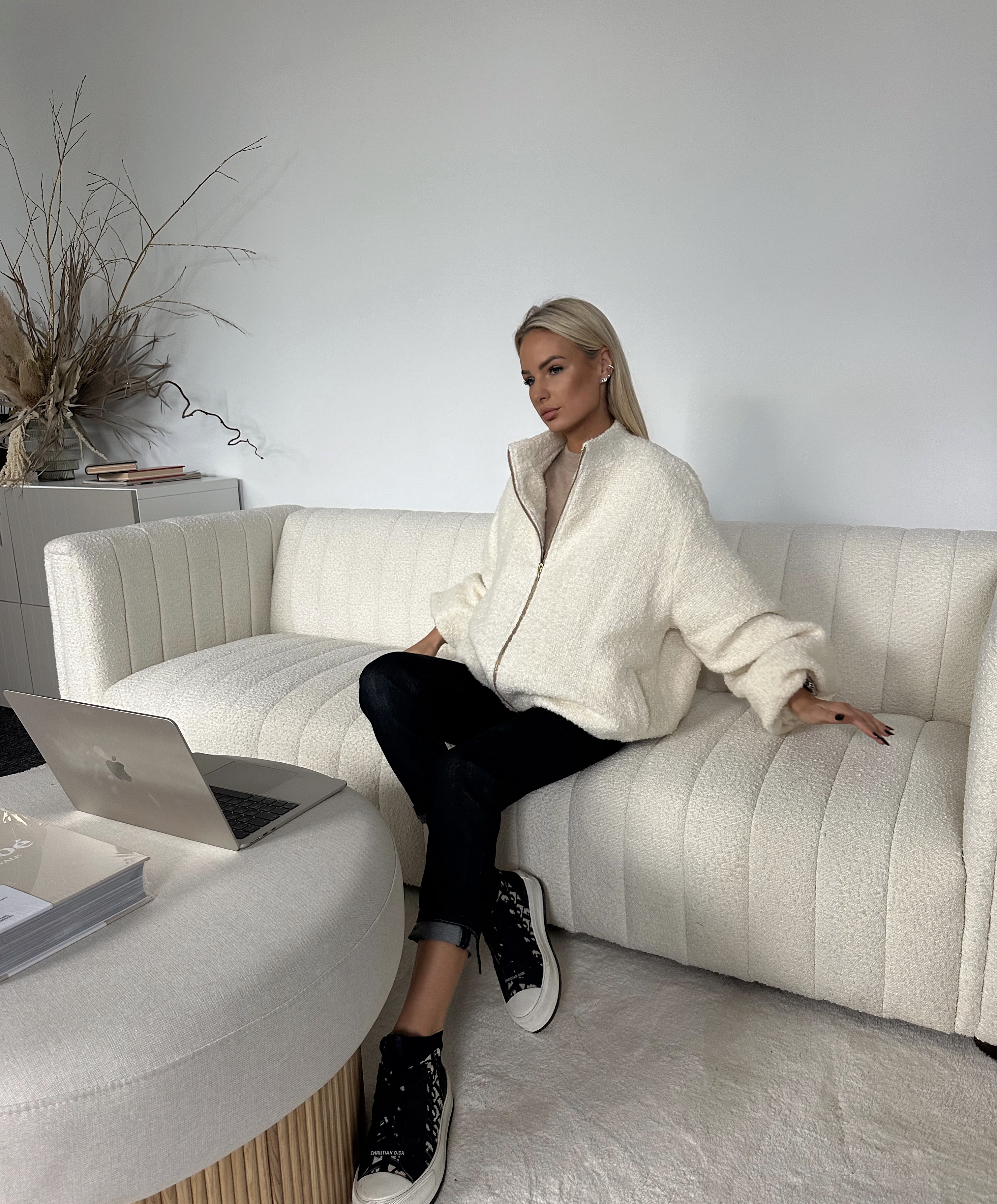 Wool Bomber Jacket