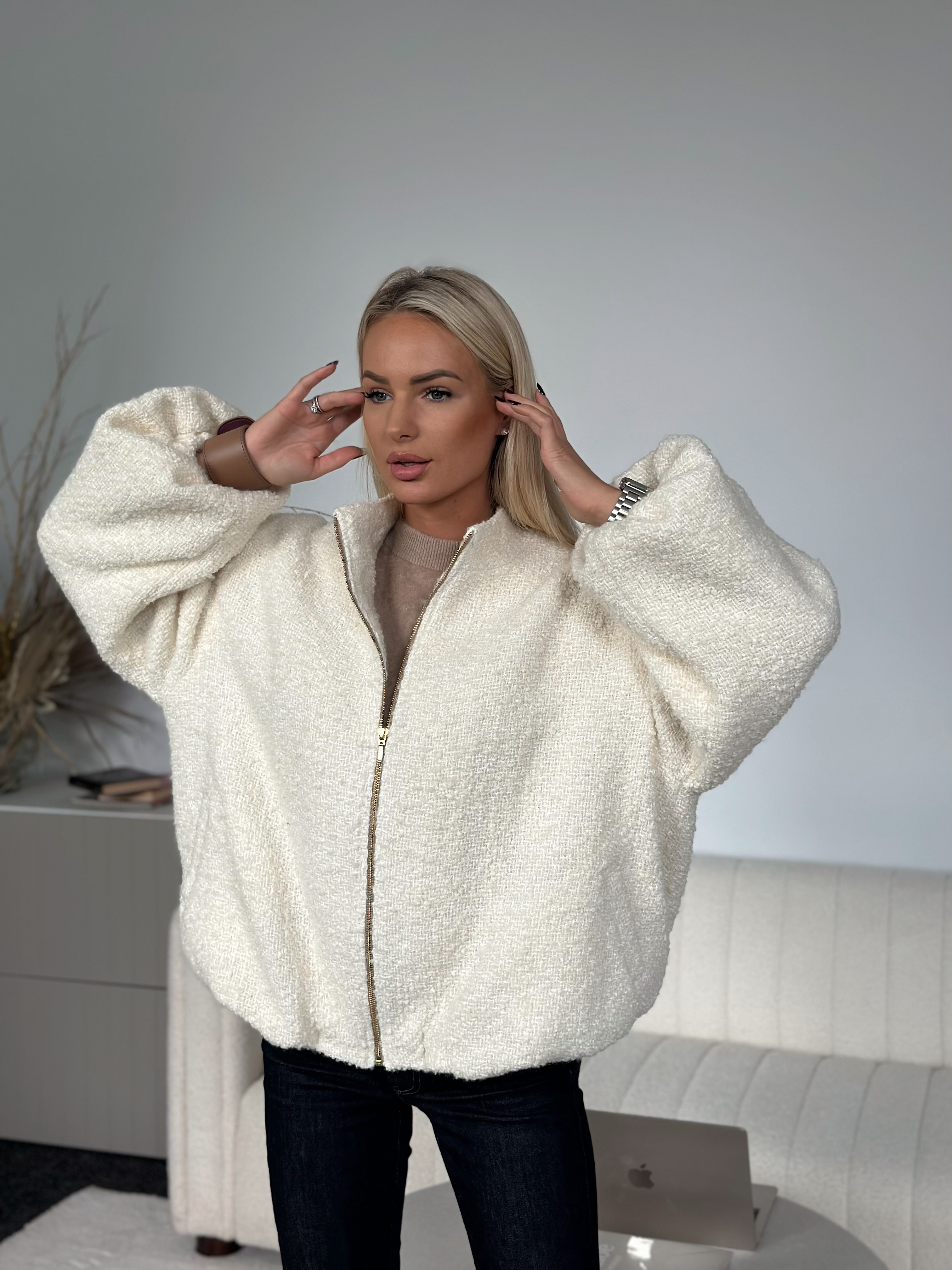 Wool Bomber Jacket