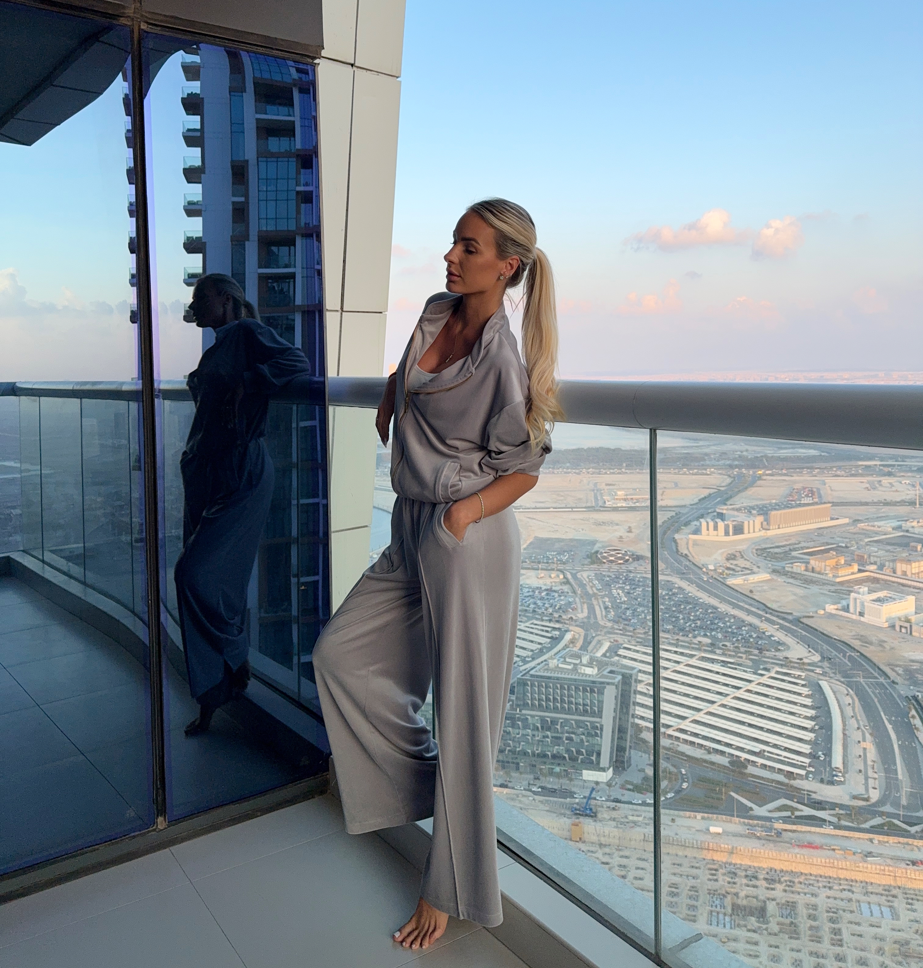 Light Grey Lounge Set