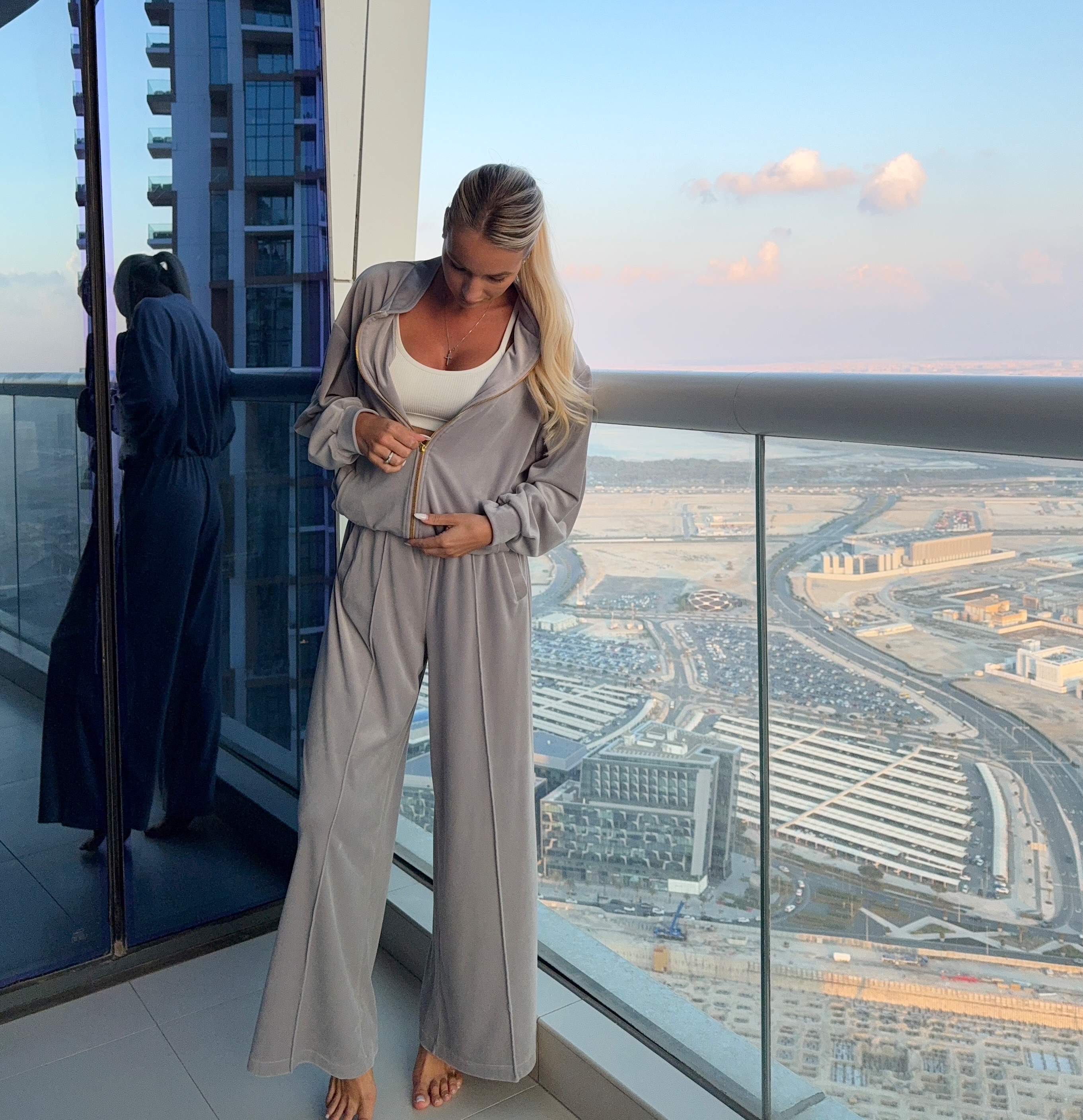 Light Grey Lounge Set