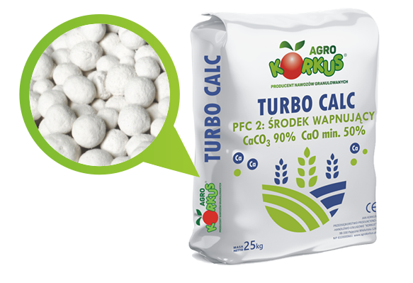 TURBOCALC GRANULIUOTOS KALKĖS 25 KG