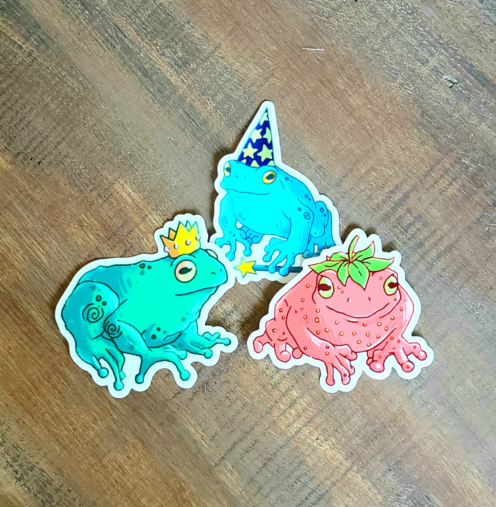 Frog Vinyl Sticker Pack