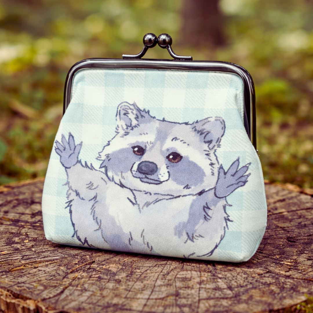 Raccoon Coin Purse