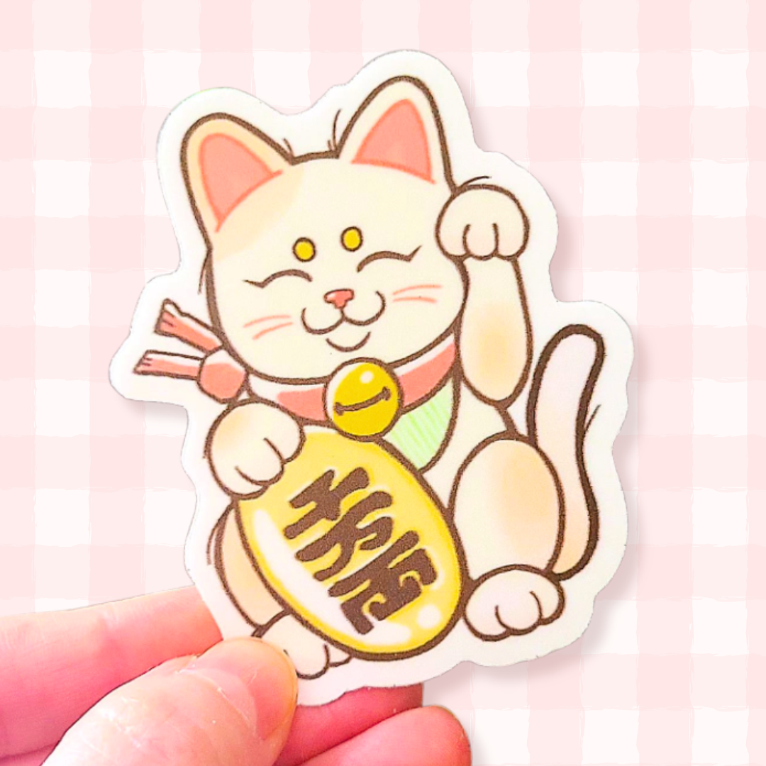 Maneki Neko Sticker