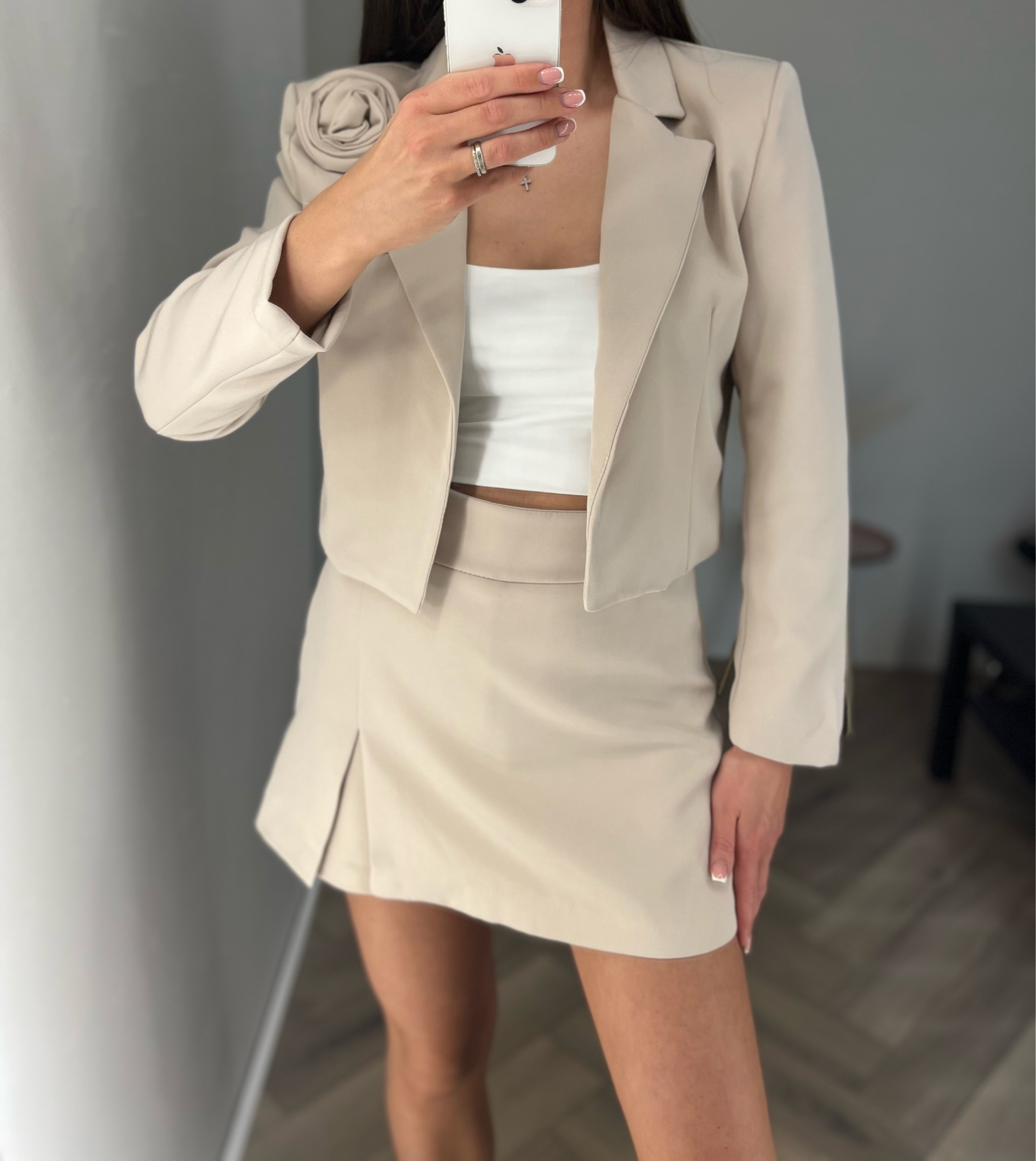 Smėlinis puošnus komplektas