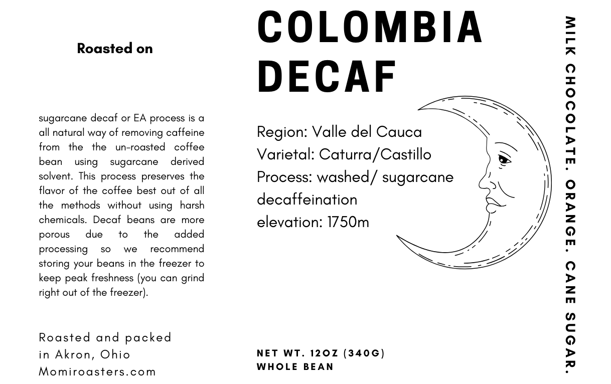 Columbia-Valle Del Cauca Decaf