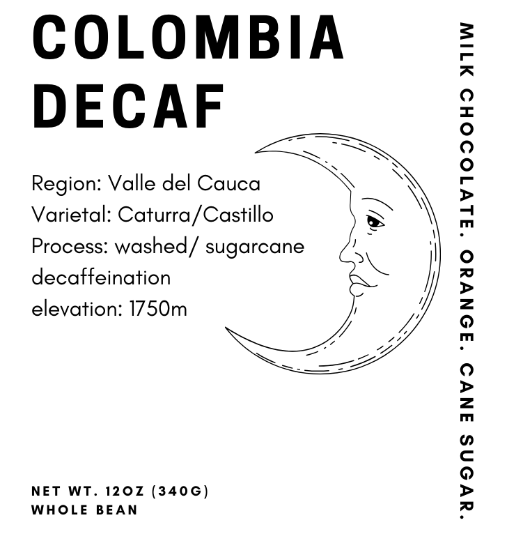 Columbia-Valle Del Cauca Decaf