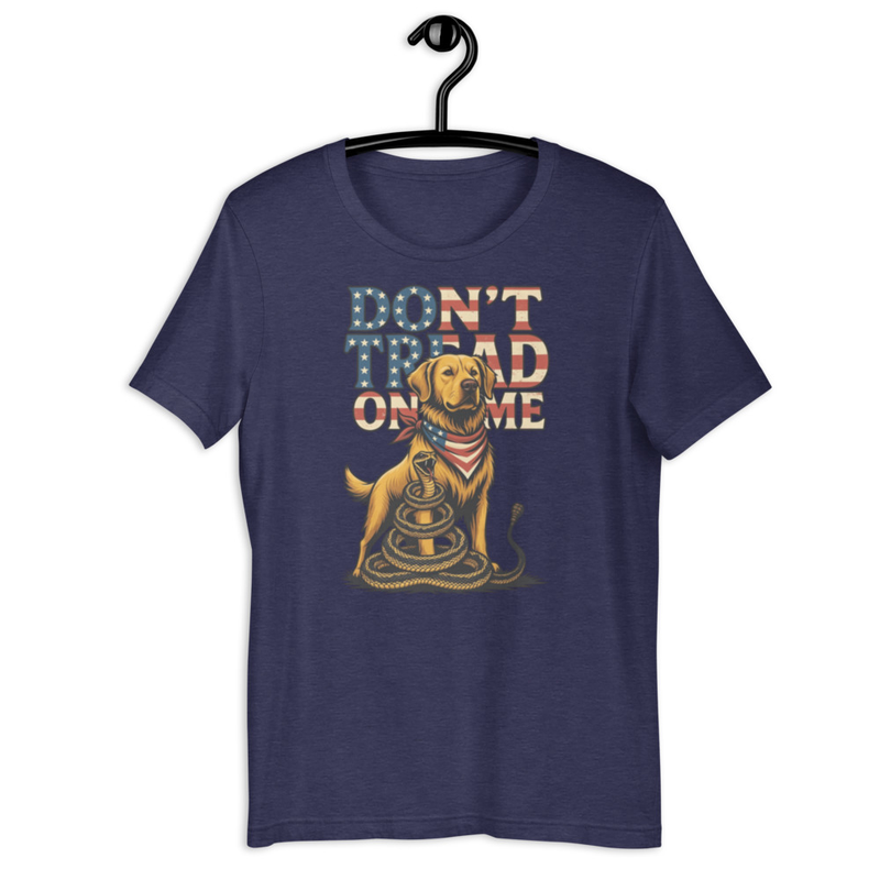 Don't Tread On Me Golden T-Shirt