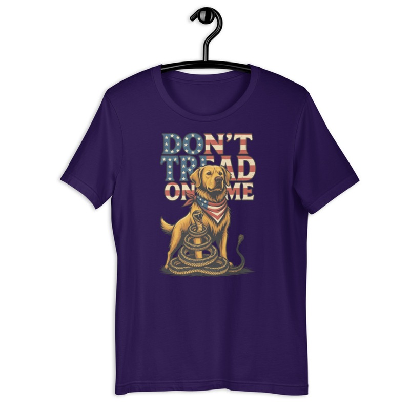 Don't Tread On Me Golden T-Shirt