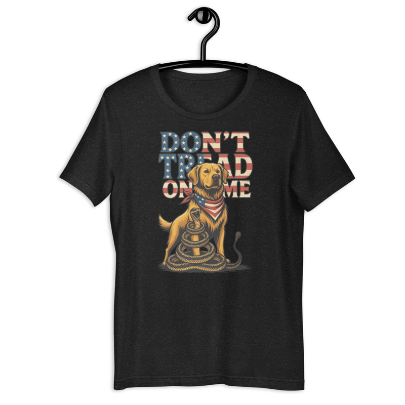Don't Tread On Me Golden T-Shirt