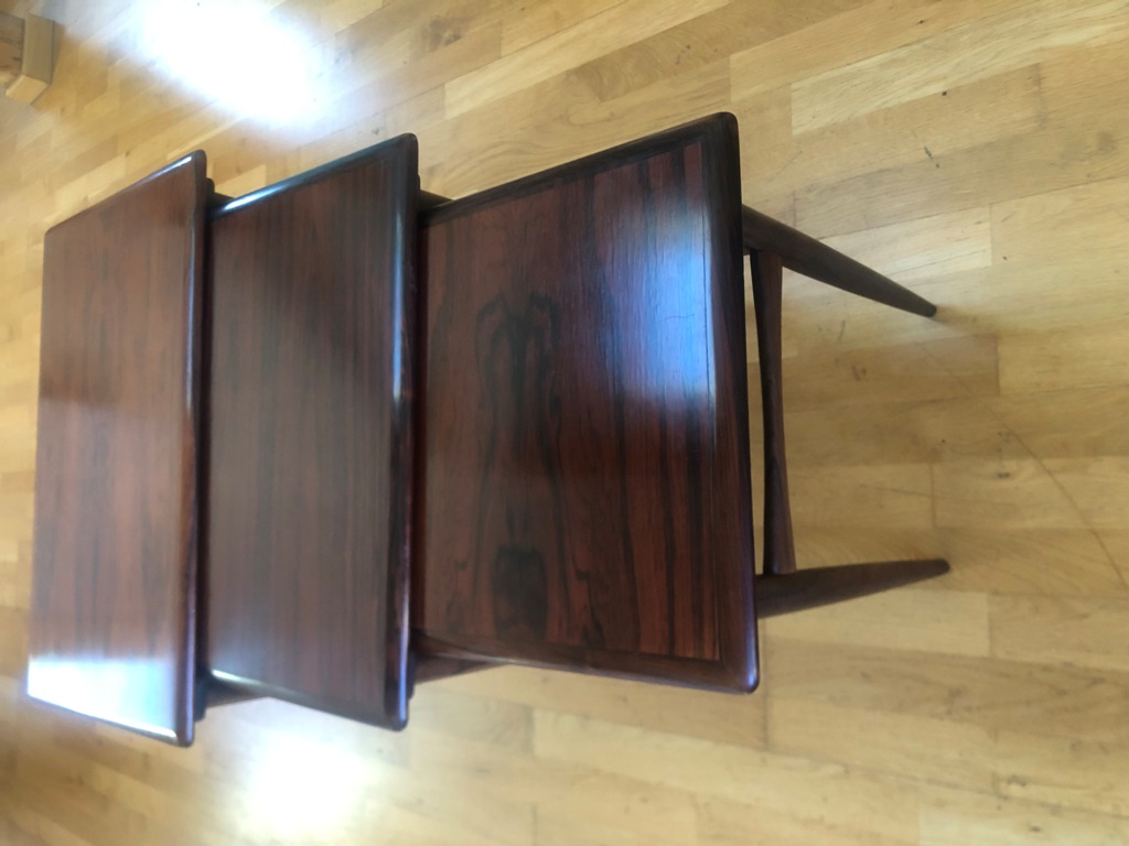 Table gigogne scandinave par Kai KRISTIANSEN 1950