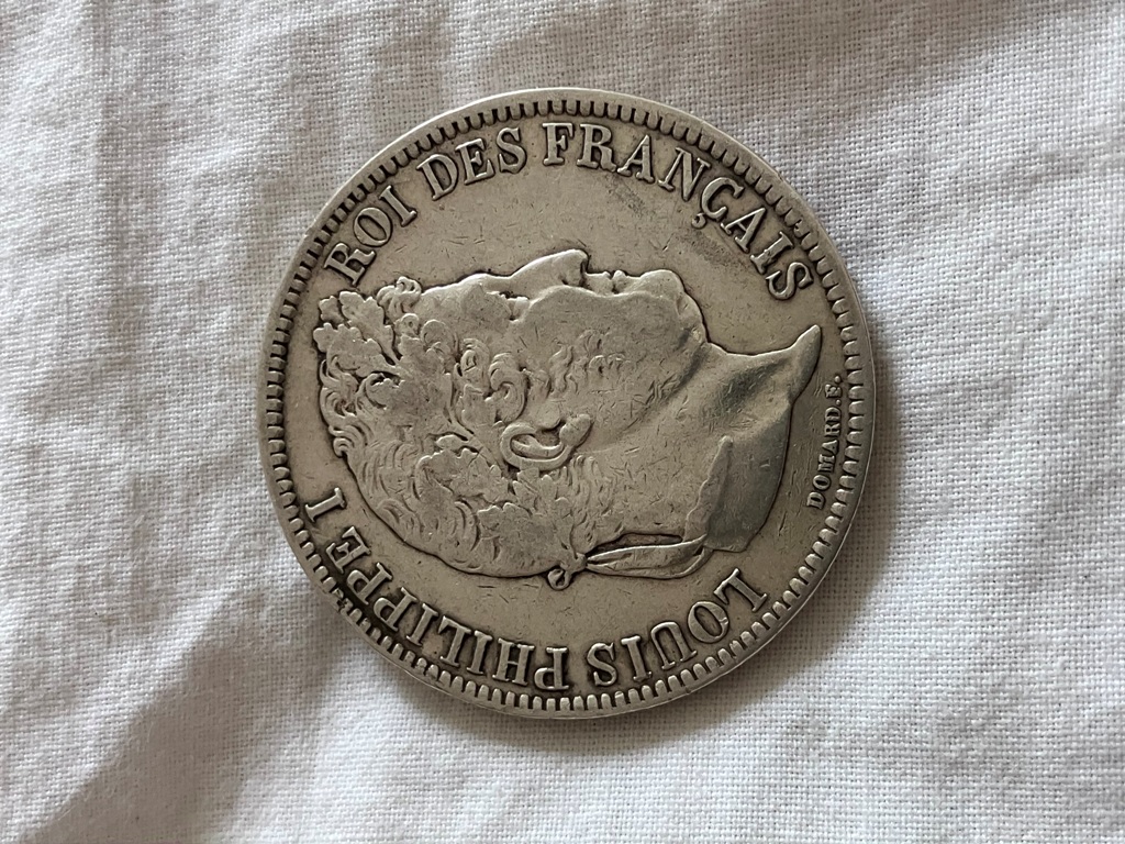 Pièce de 5 Francs LOUIS PHILIPPE I 1831 H