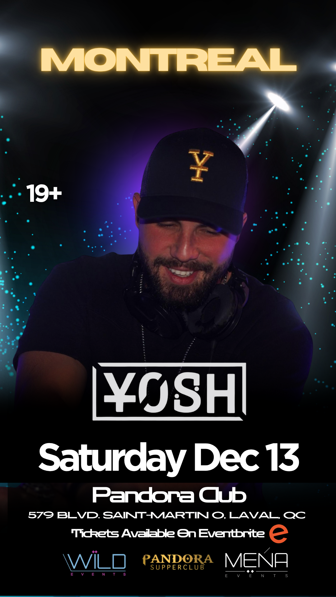 Habibi Montreal (DJ Yosh) Saturday 13 Dec