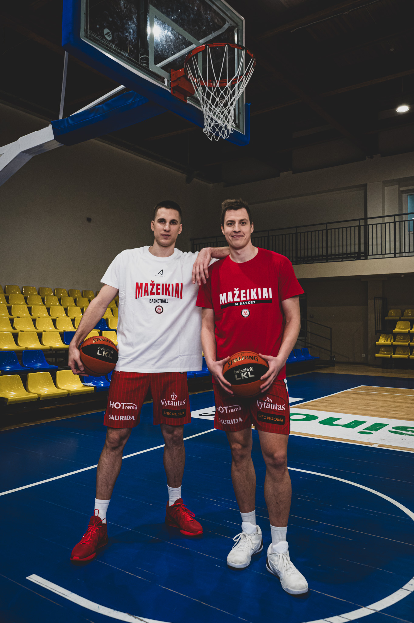Laisvalaikio marškinėliai Mažeikiai (raudoni)