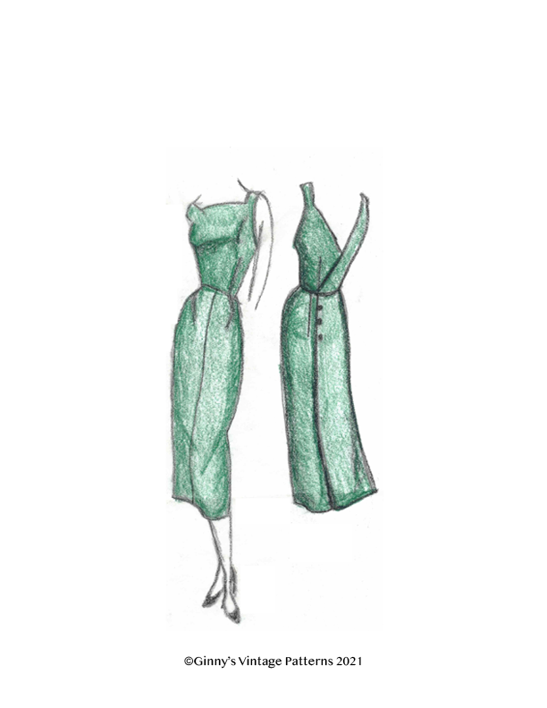 1950 Slim Dress or Skirt