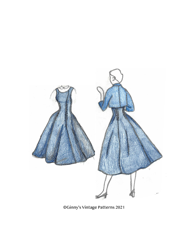 1950 Jumper Dress and Jacket