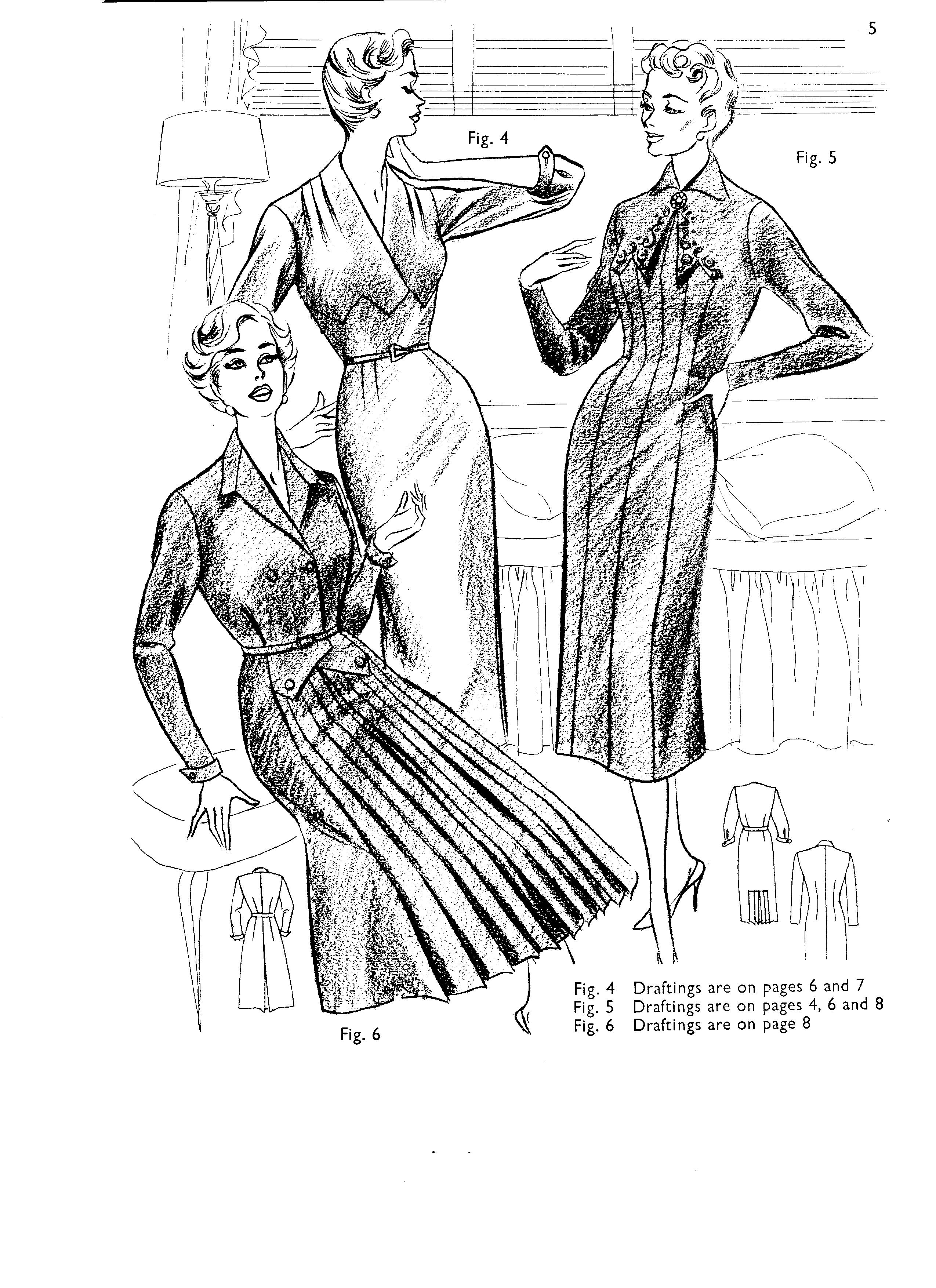 Haslam 1958 No. 4 Book of Draftings for Fuller Figures