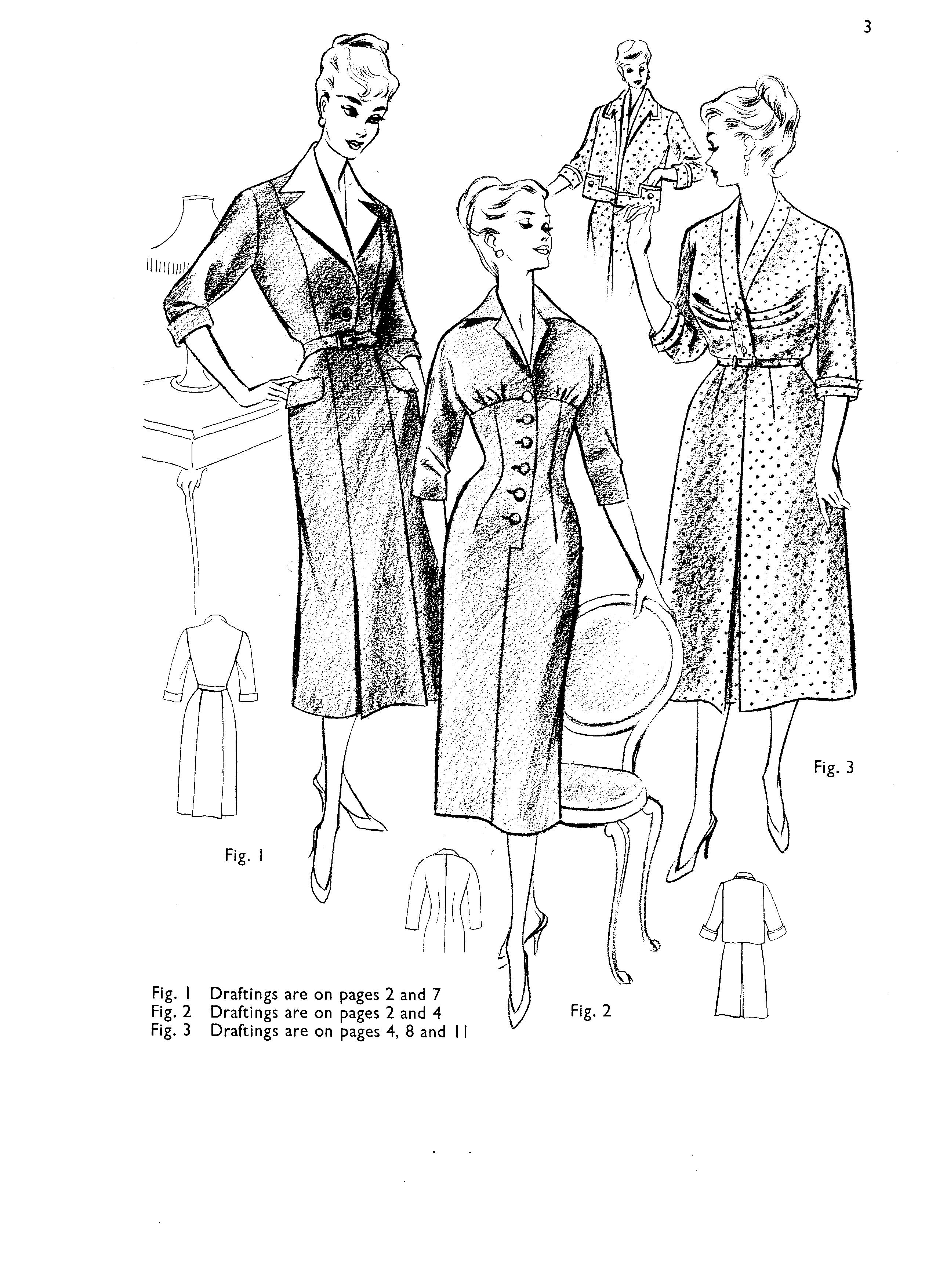 Haslam 1958 No. 4 Book of Draftings for Fuller Figures