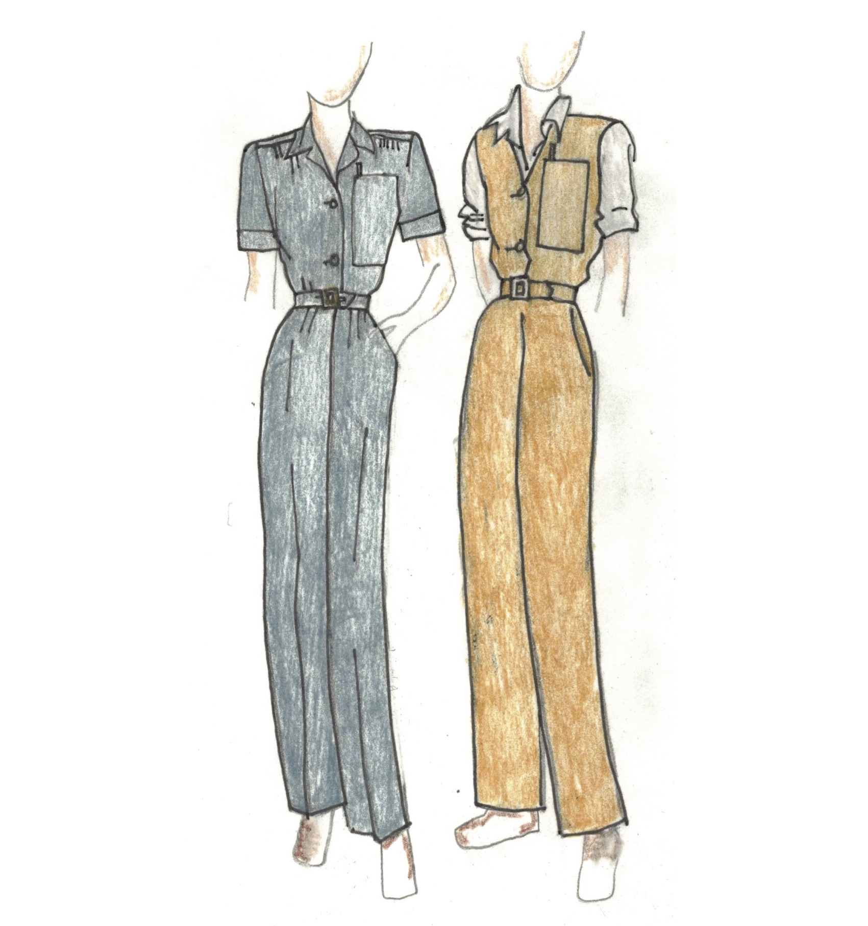 1940 Women’s Work Garment