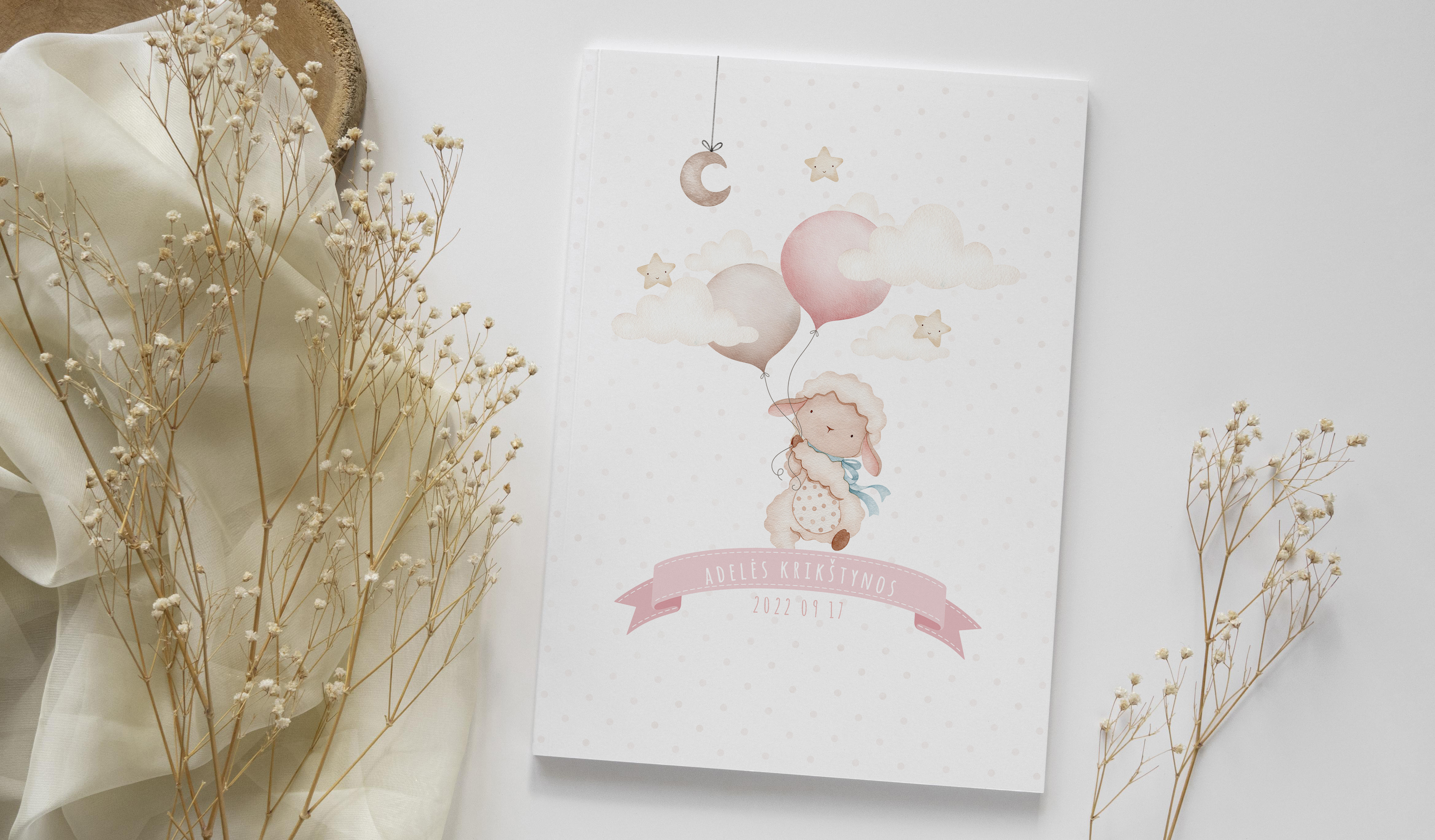 Palinkėjimų knyga "SVAJINGA AVYTĖ" | 20x28cm