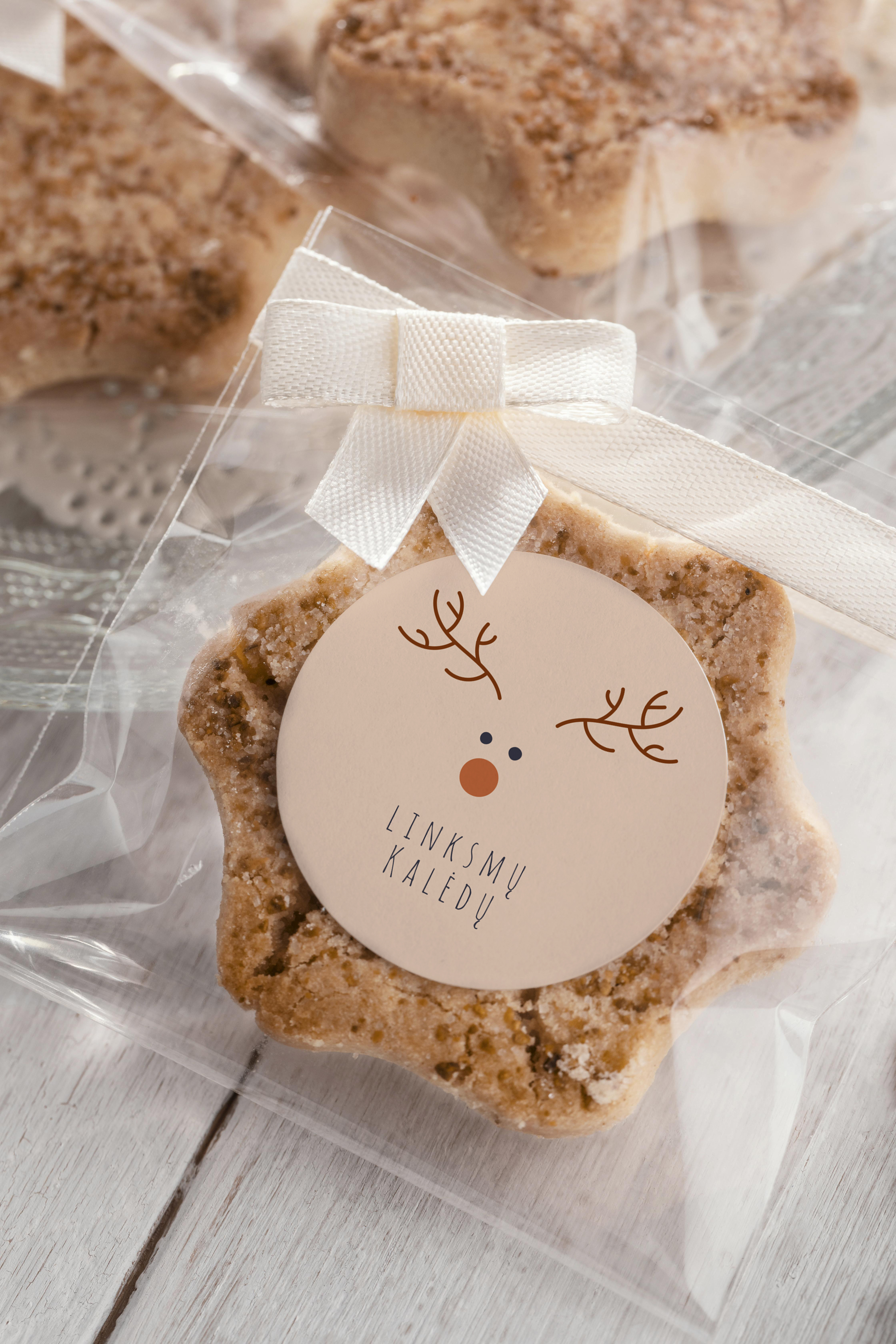 Lipdukas "Linksmų Kalėdų"