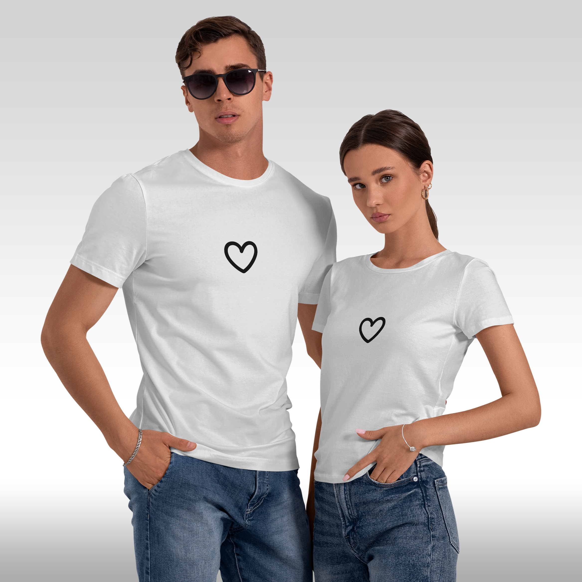 Marškinėliai "♡"