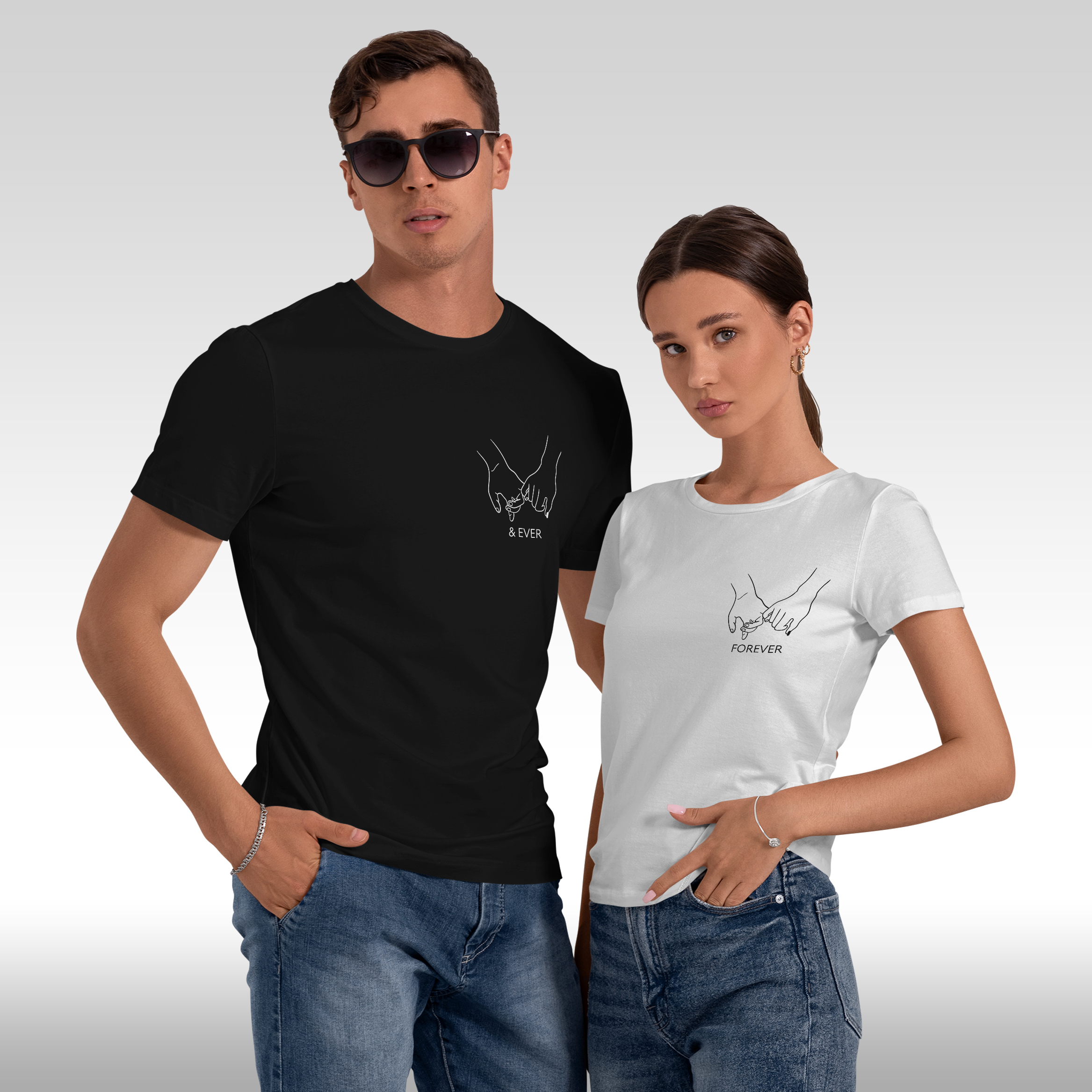 Marškinėliai "FOREVER & EVER"