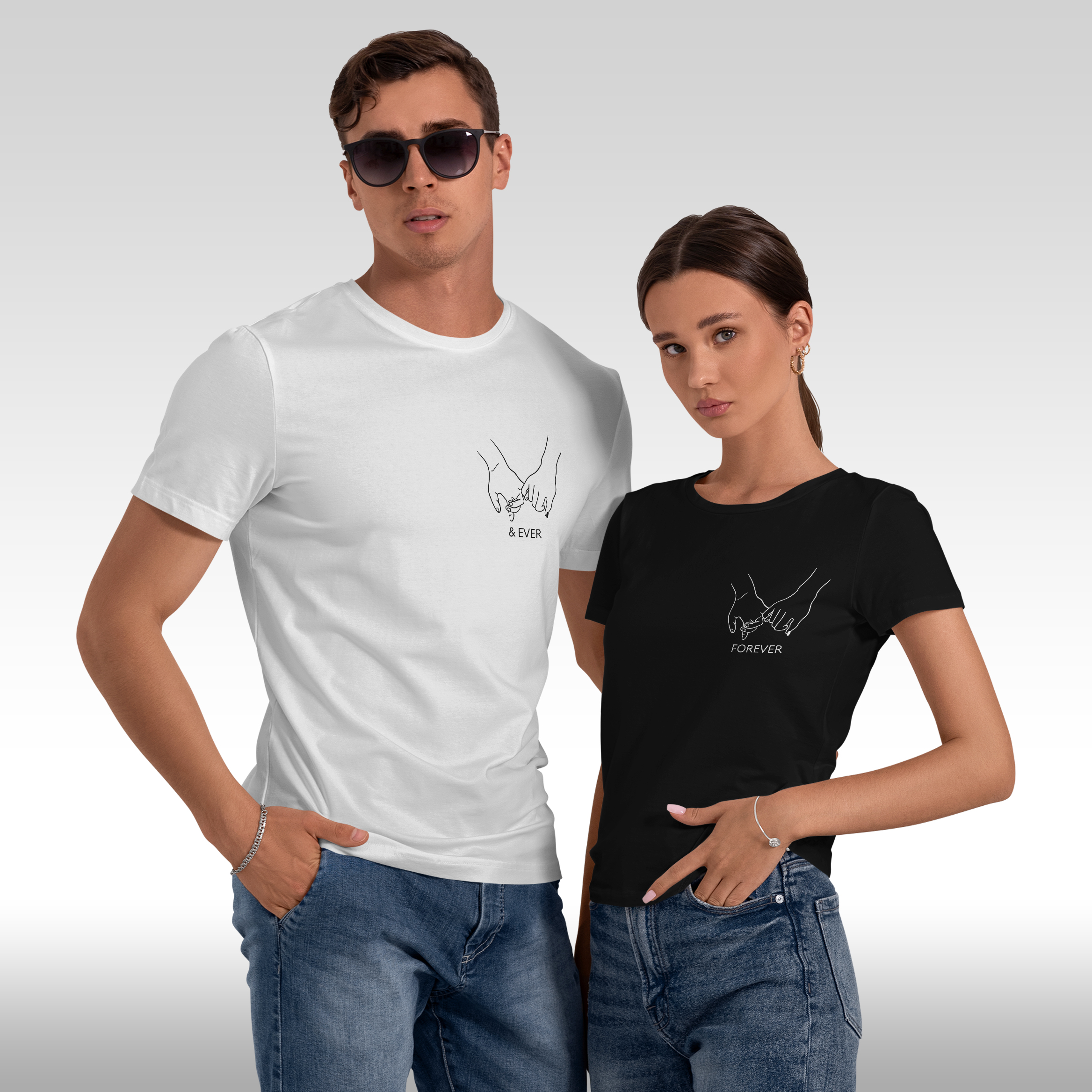 Marškinėliai "FOREVER & EVER"