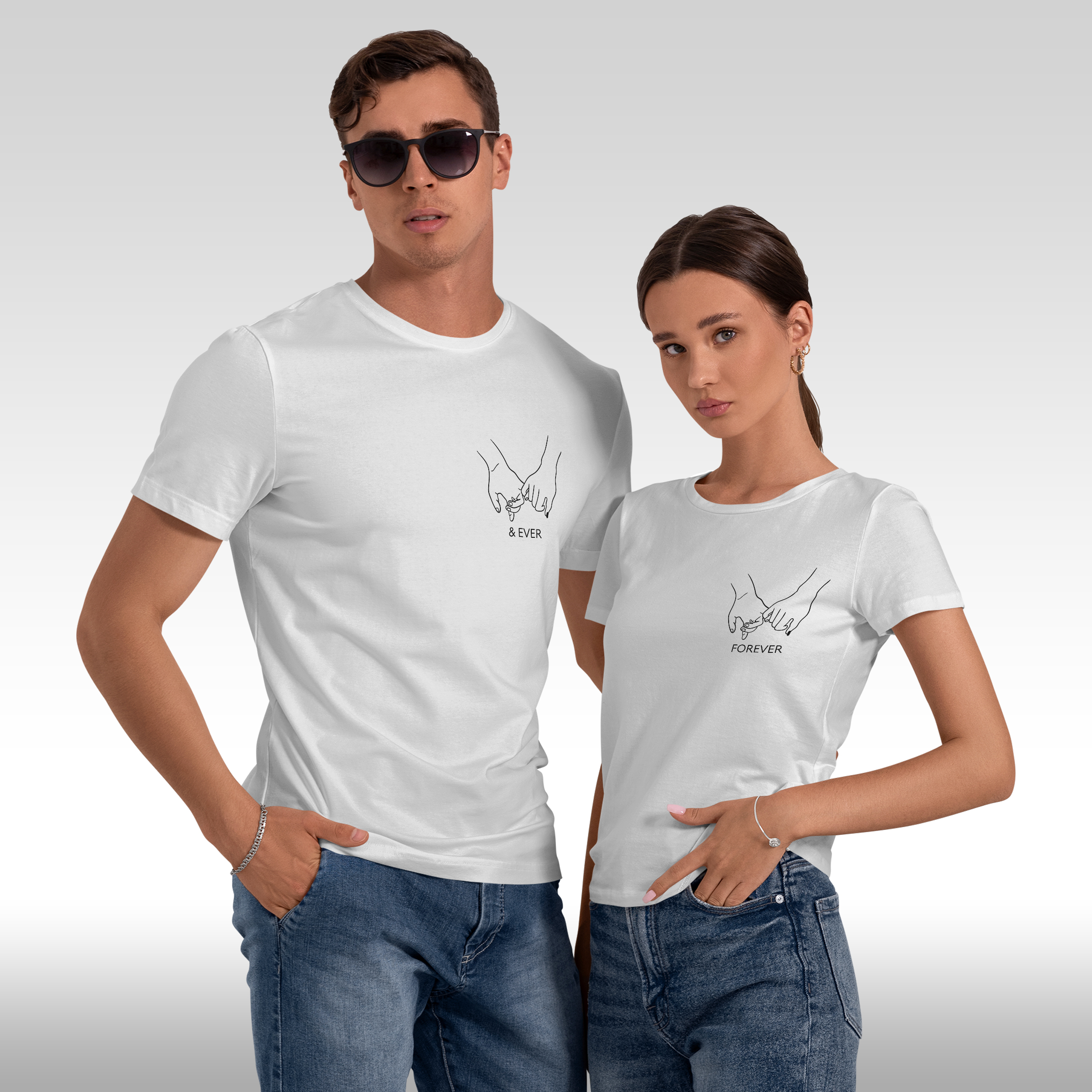 Marškinėliai "FOREVER & EVER"