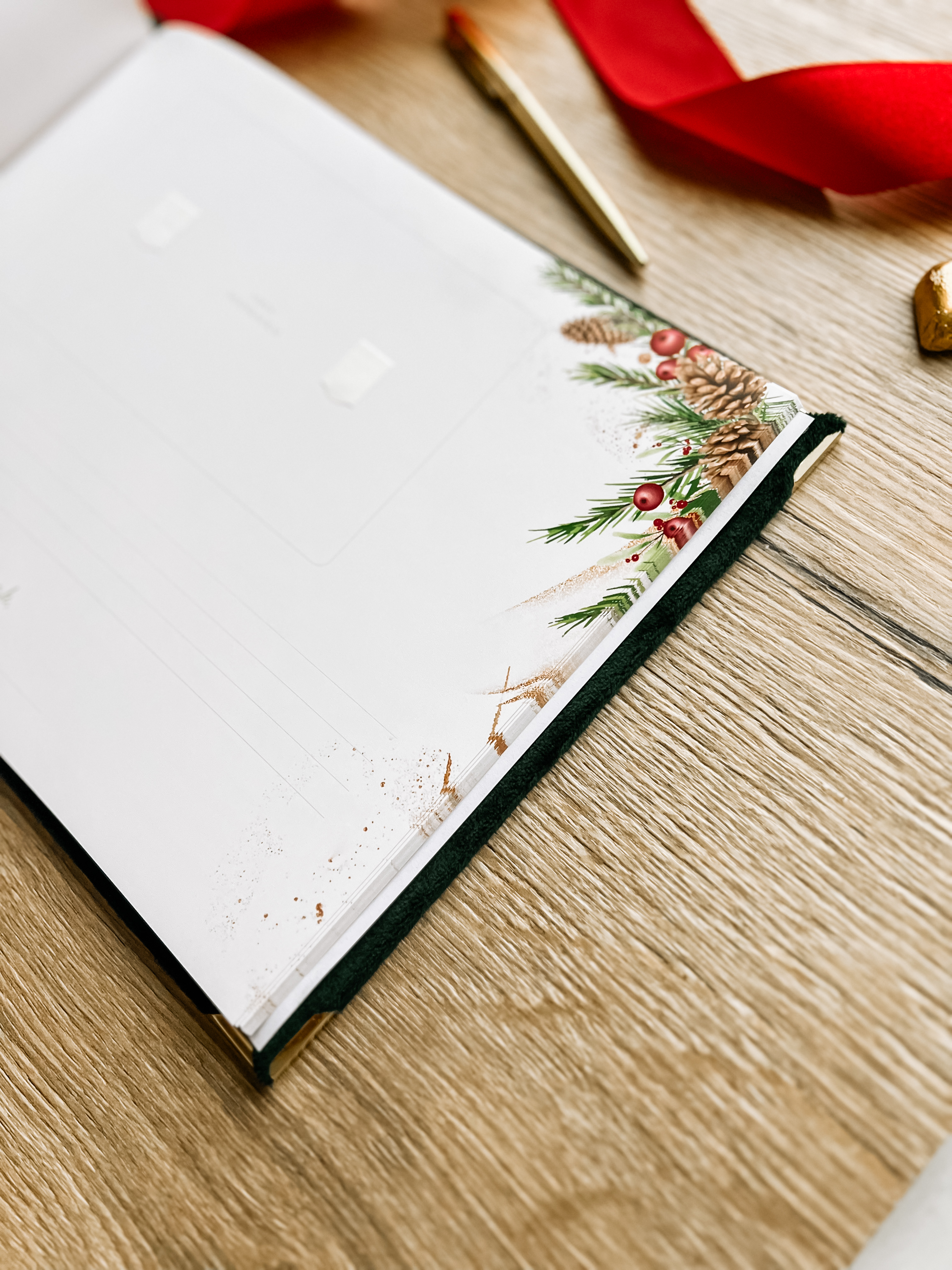 Palinkėjimų knyga "WINTER" | 28x20cm