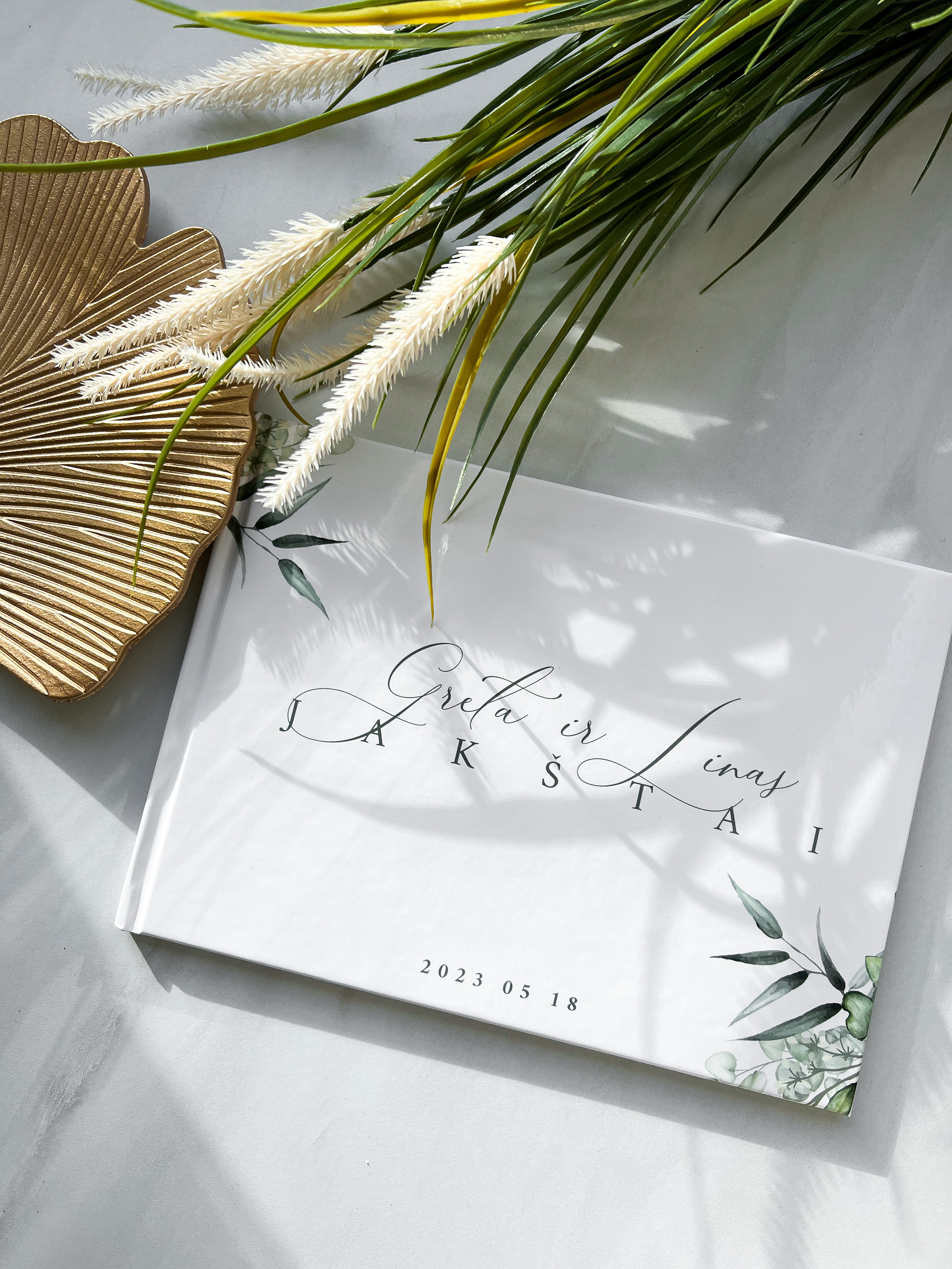 Palinkėjimų knyga "ŠAKELĖS" | 28x20cm