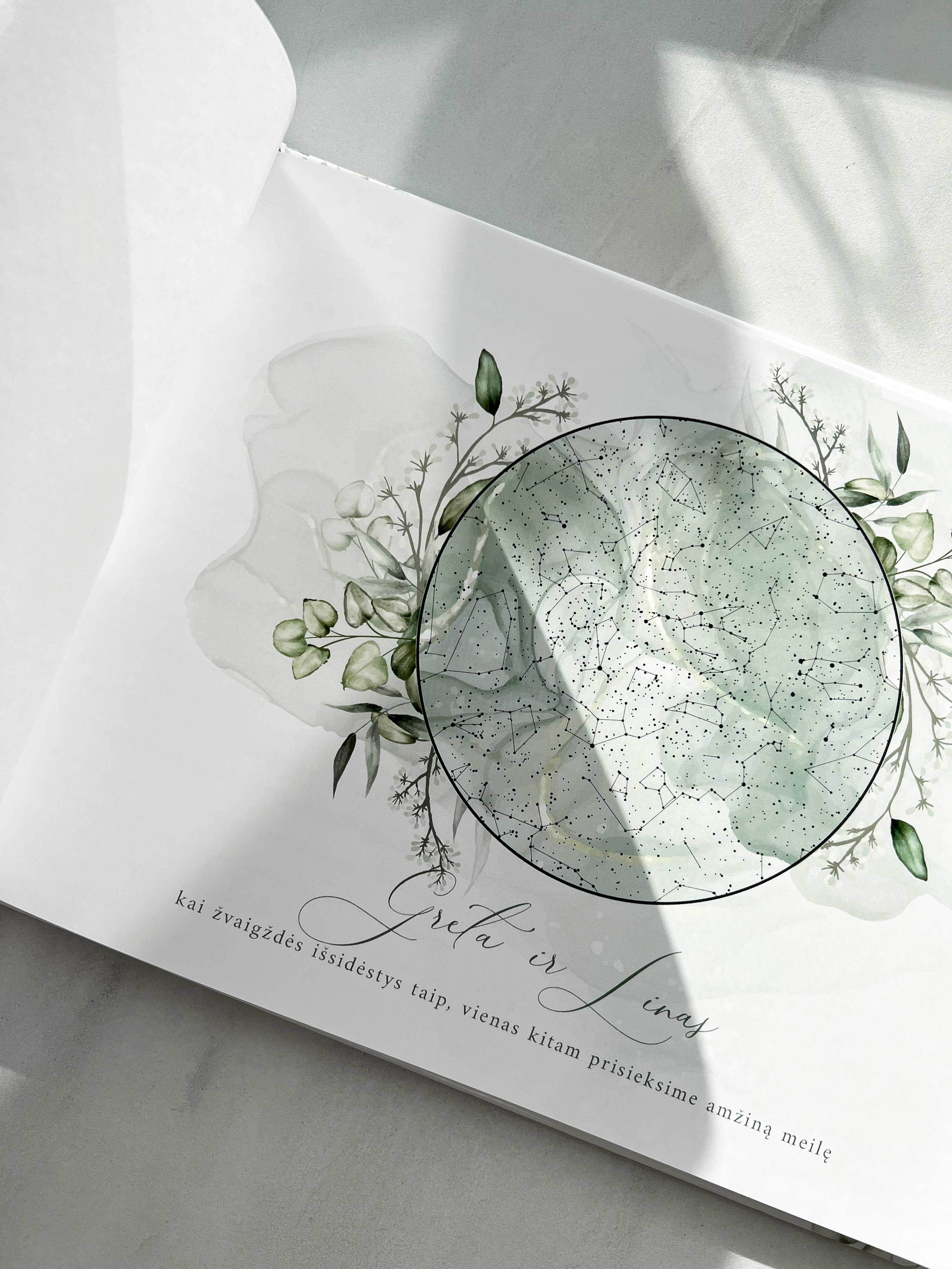 Palinkėjimų knyga "ŠAKELĖS" | 28x20cm