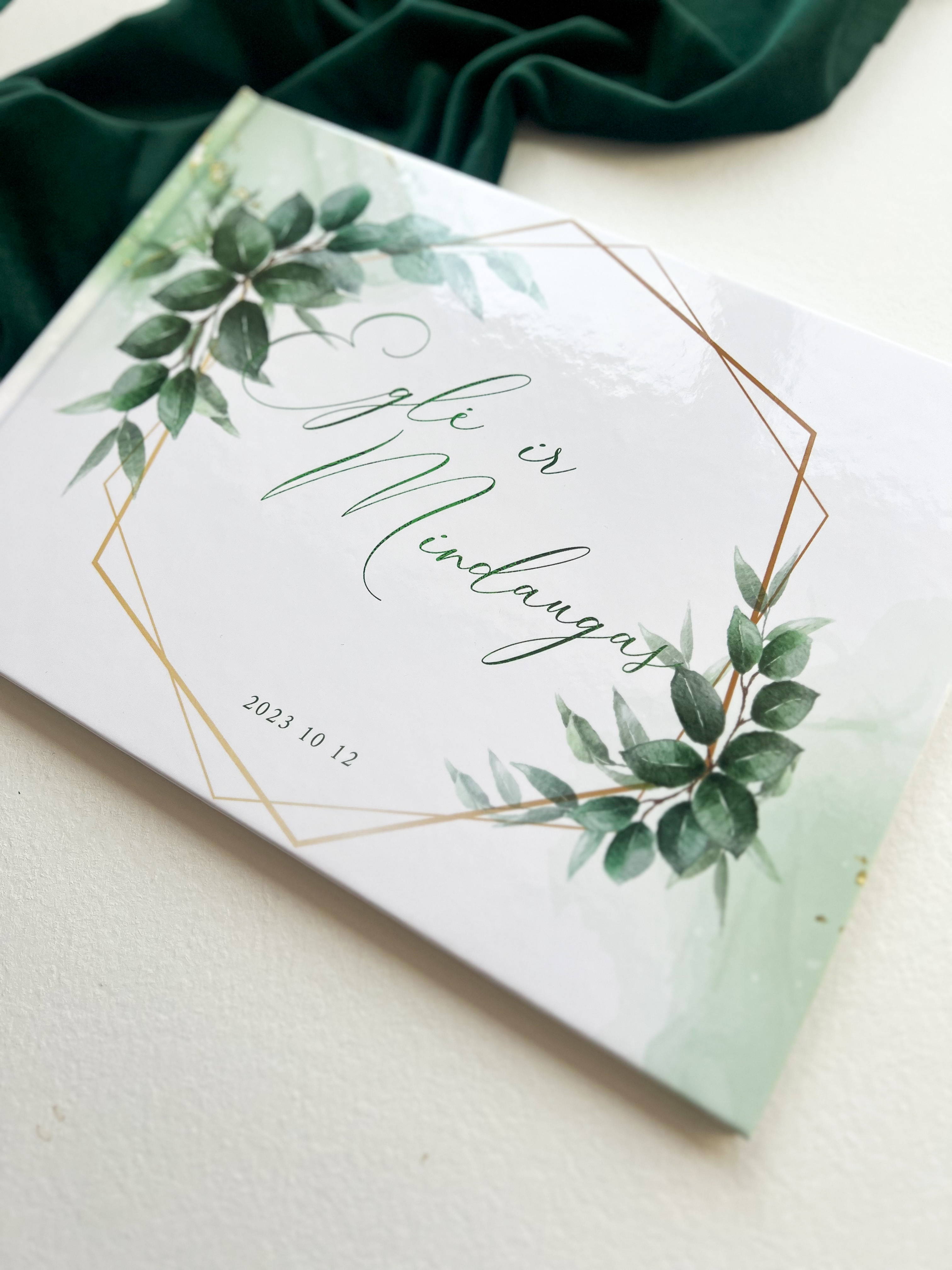 Palinkėjimų knyga "ŽOLYNAS" | 28x20cm